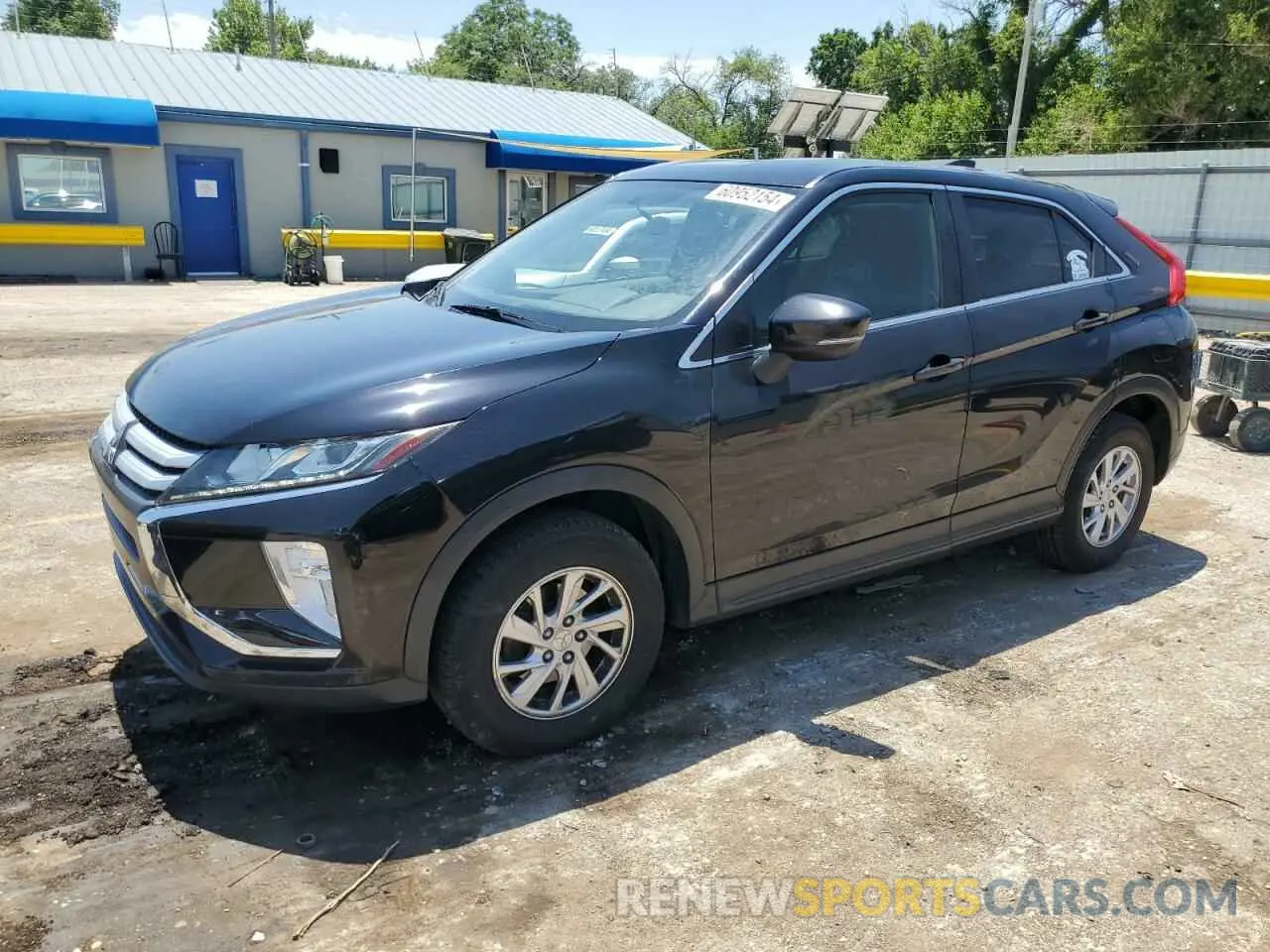 1 Photograph of a damaged car JA4AT3AA8KZ031056 MITSUBISHI ECLIPSE 2019
