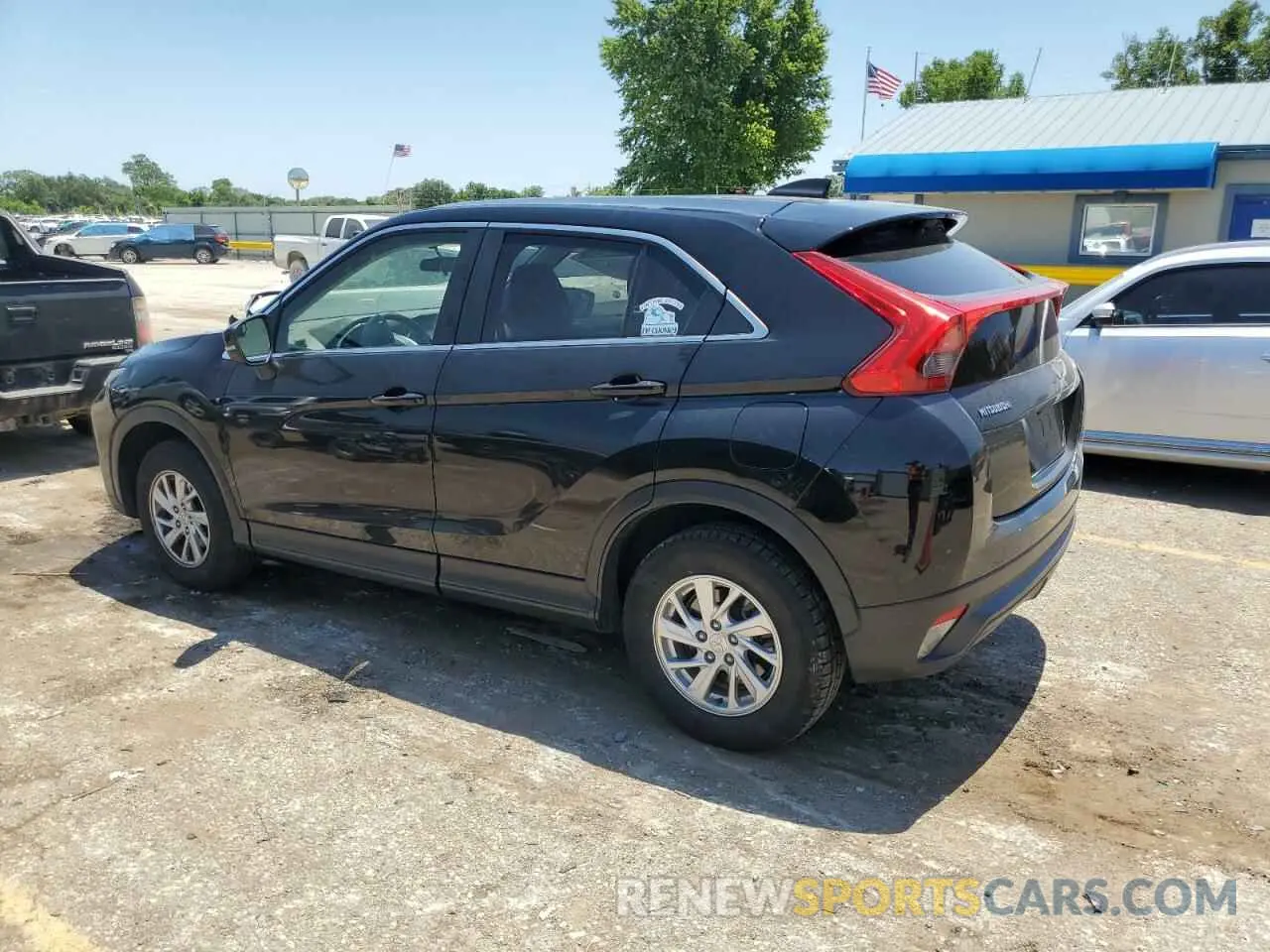 2 Photograph of a damaged car JA4AT3AA8KZ031056 MITSUBISHI ECLIPSE 2019