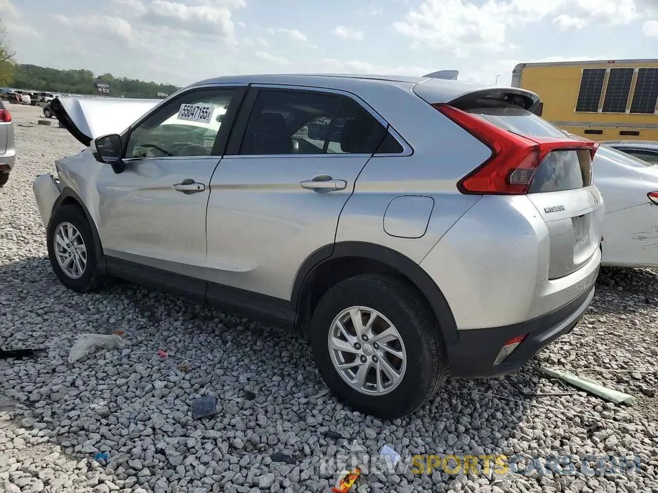 2 Фотография поврежденного автомобиля JA4AT3AAXKZ034170 MITSUBISHI ECLIPSE 2019
