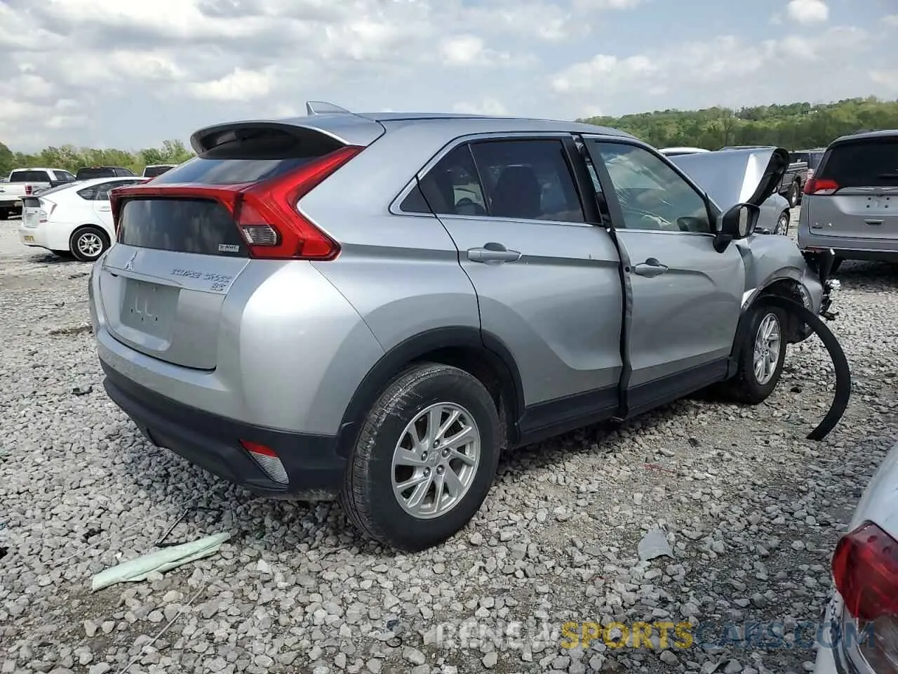 3 Фотография поврежденного автомобиля JA4AT3AAXKZ034170 MITSUBISHI ECLIPSE 2019