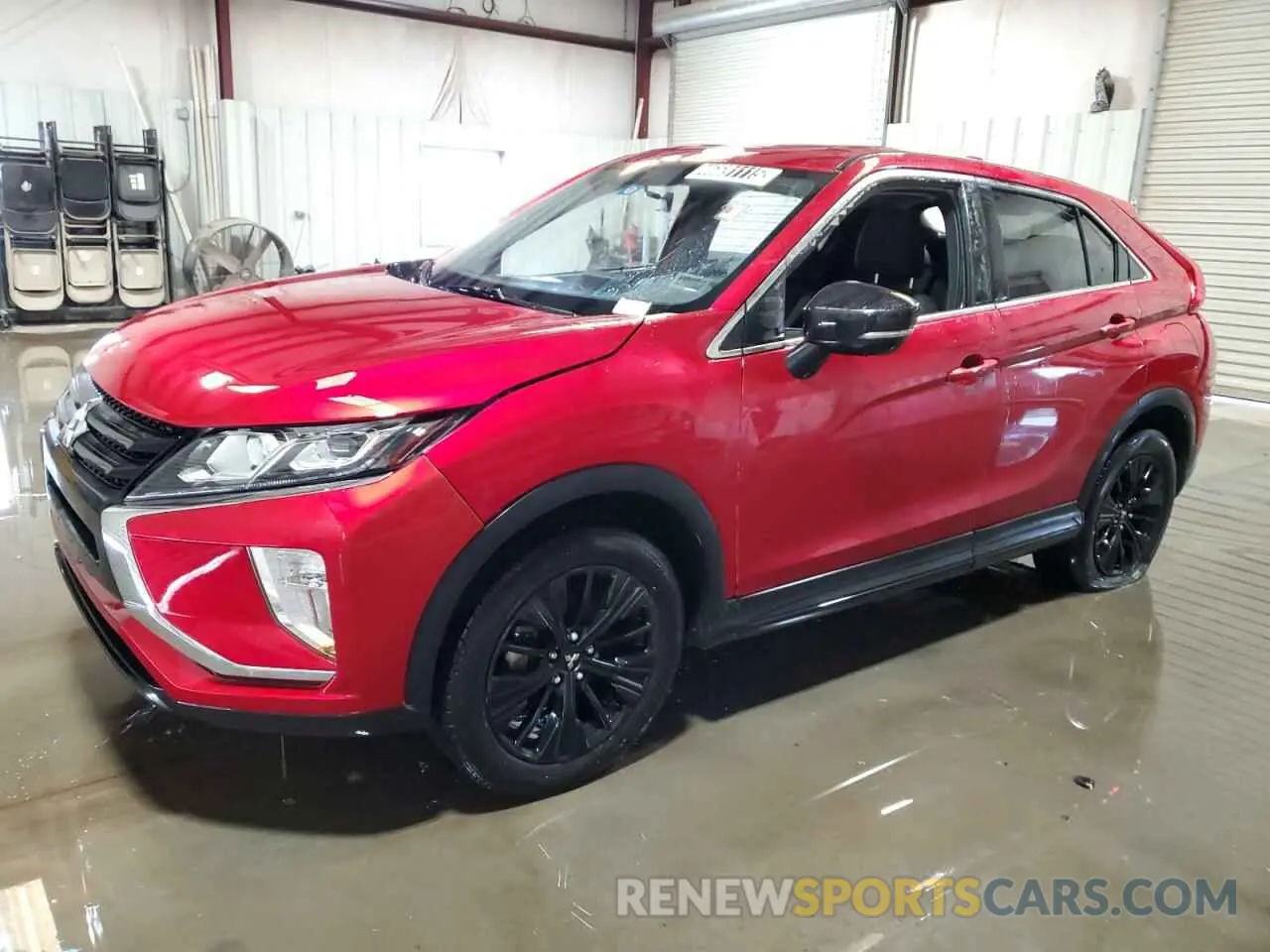1 Photograph of a damaged car JA4AT4AA8KZ049661 MITSUBISHI ECLIPSE 2019