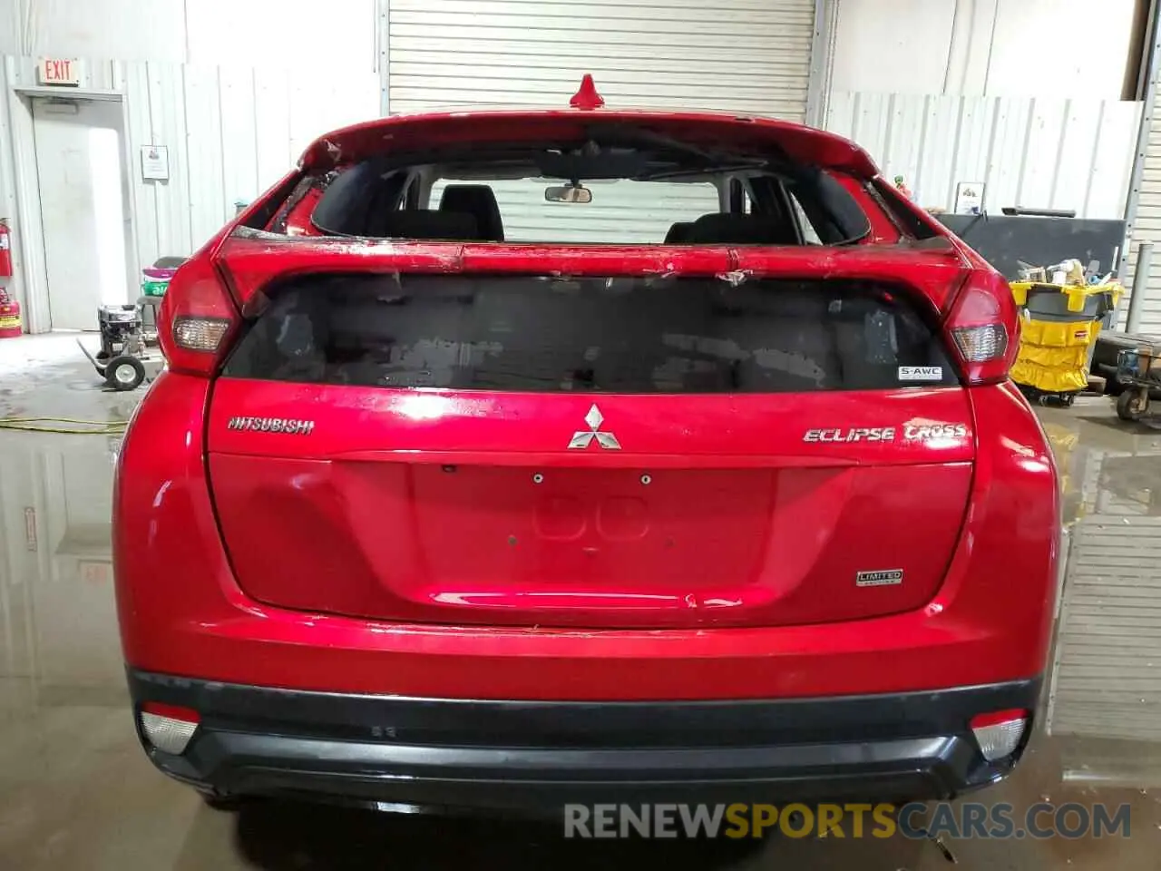 6 Photograph of a damaged car JA4AT4AA8KZ049661 MITSUBISHI ECLIPSE 2019