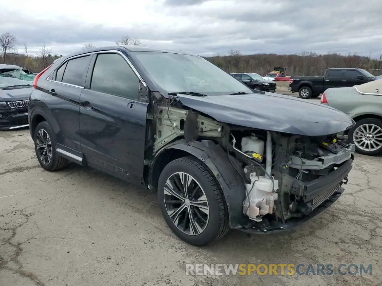 4 Photograph of a damaged car JA4AT5AA0KZ001562 MITSUBISHI ECLIPSE 2019