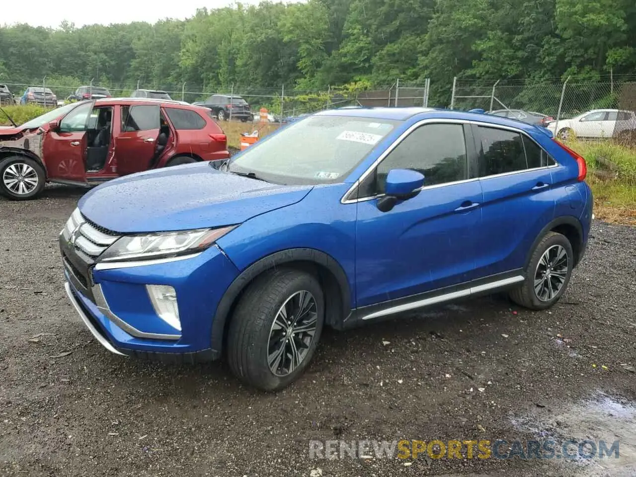 1 Photograph of a damaged car JA4AT5AA0KZ013419 MITSUBISHI ECLIPSE 2019