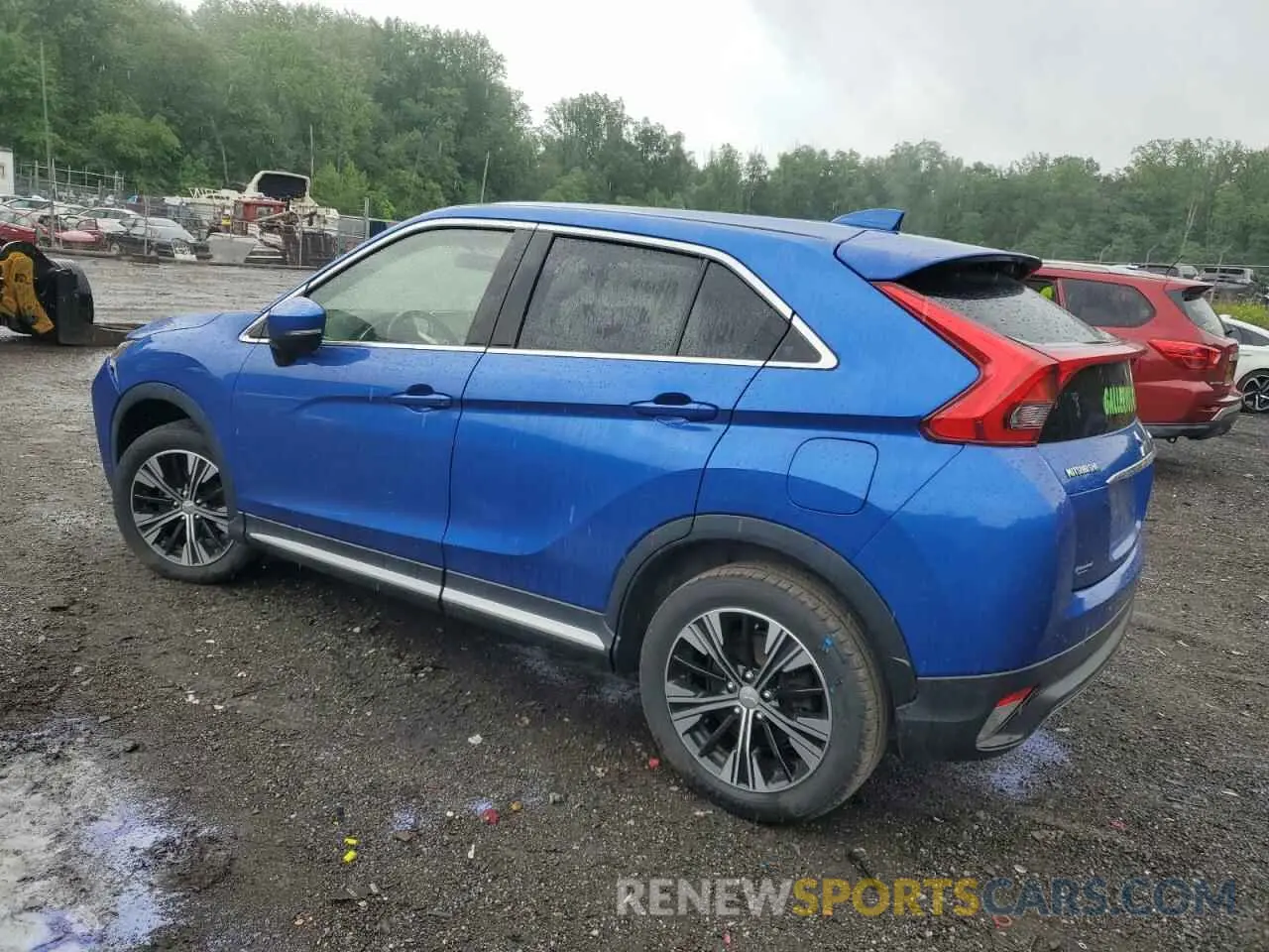 2 Photograph of a damaged car JA4AT5AA0KZ013419 MITSUBISHI ECLIPSE 2019