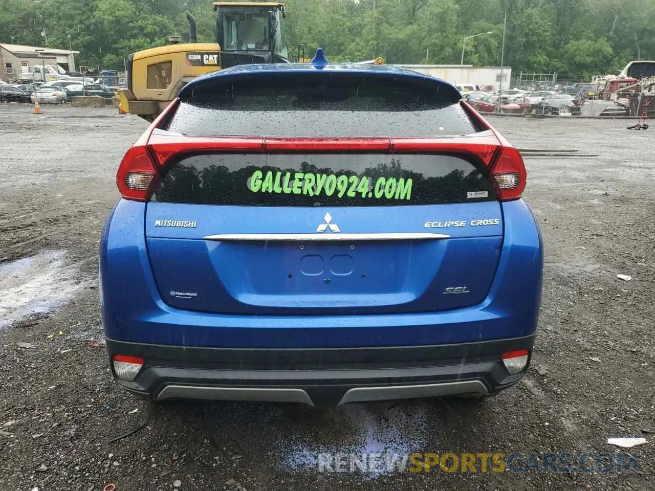 6 Photograph of a damaged car JA4AT5AA0KZ013419 MITSUBISHI ECLIPSE 2019