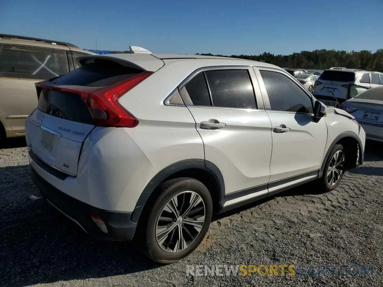 3 Photograph of a damaged car JA4AT5AA1KZ021335 MITSUBISHI ECLIPSE 2019
