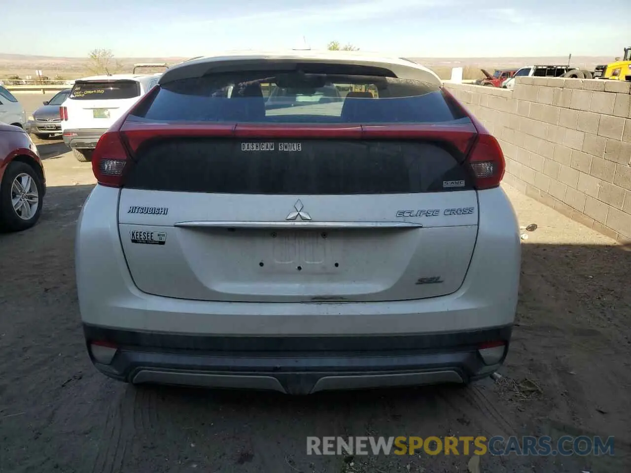 6 Photograph of a damaged car JA4AT5AA9KZ024094 MITSUBISHI ECLIPSE 2019