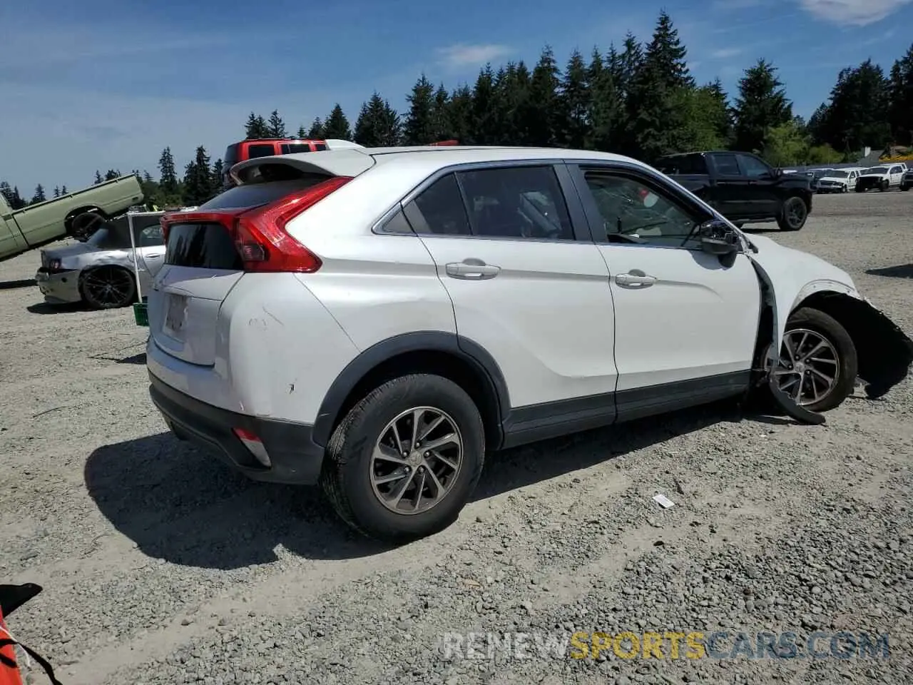 3 Photograph of a damaged car JA4AS3AA5LZ006877 MITSUBISHI ECLIPSE 2020