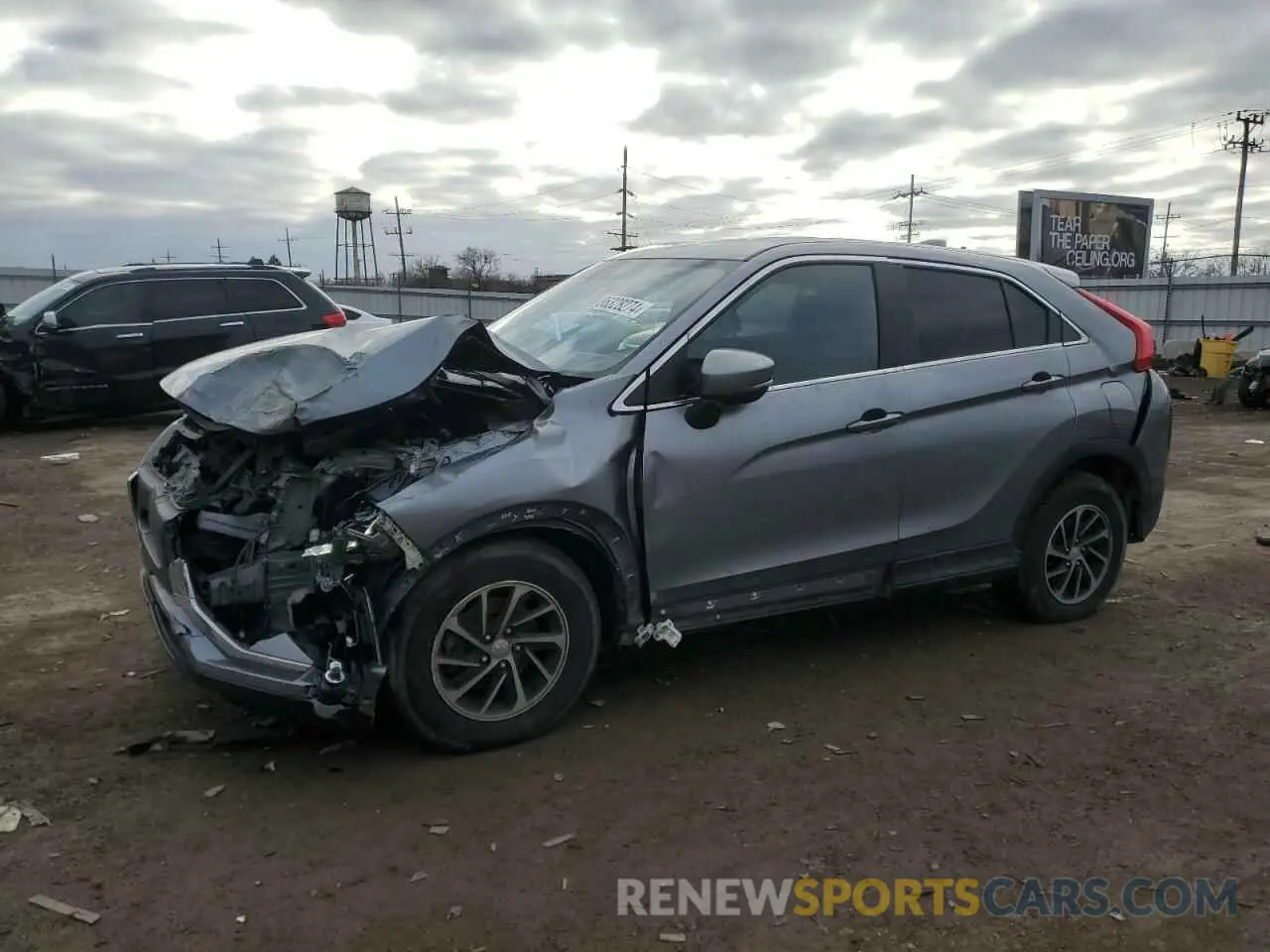 1 Photograph of a damaged car JA4AS3AA9LZ021818 MITSUBISHI ECLIPSE 2020