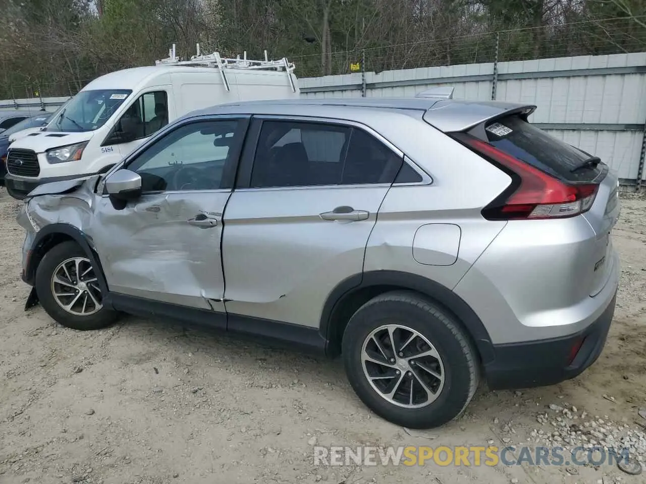 2 Photograph of a damaged car JA4ATUAA4NZ003698 MITSUBISHI ECLIPSE 2022