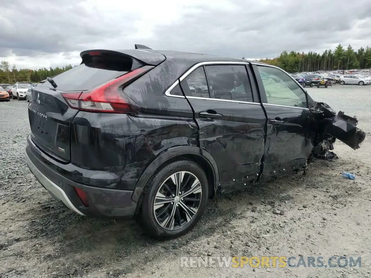 3 Фотография поврежденного автомобиля JA4ATVAAXNZ610131 MITSUBISHI ECLIPSE 2022