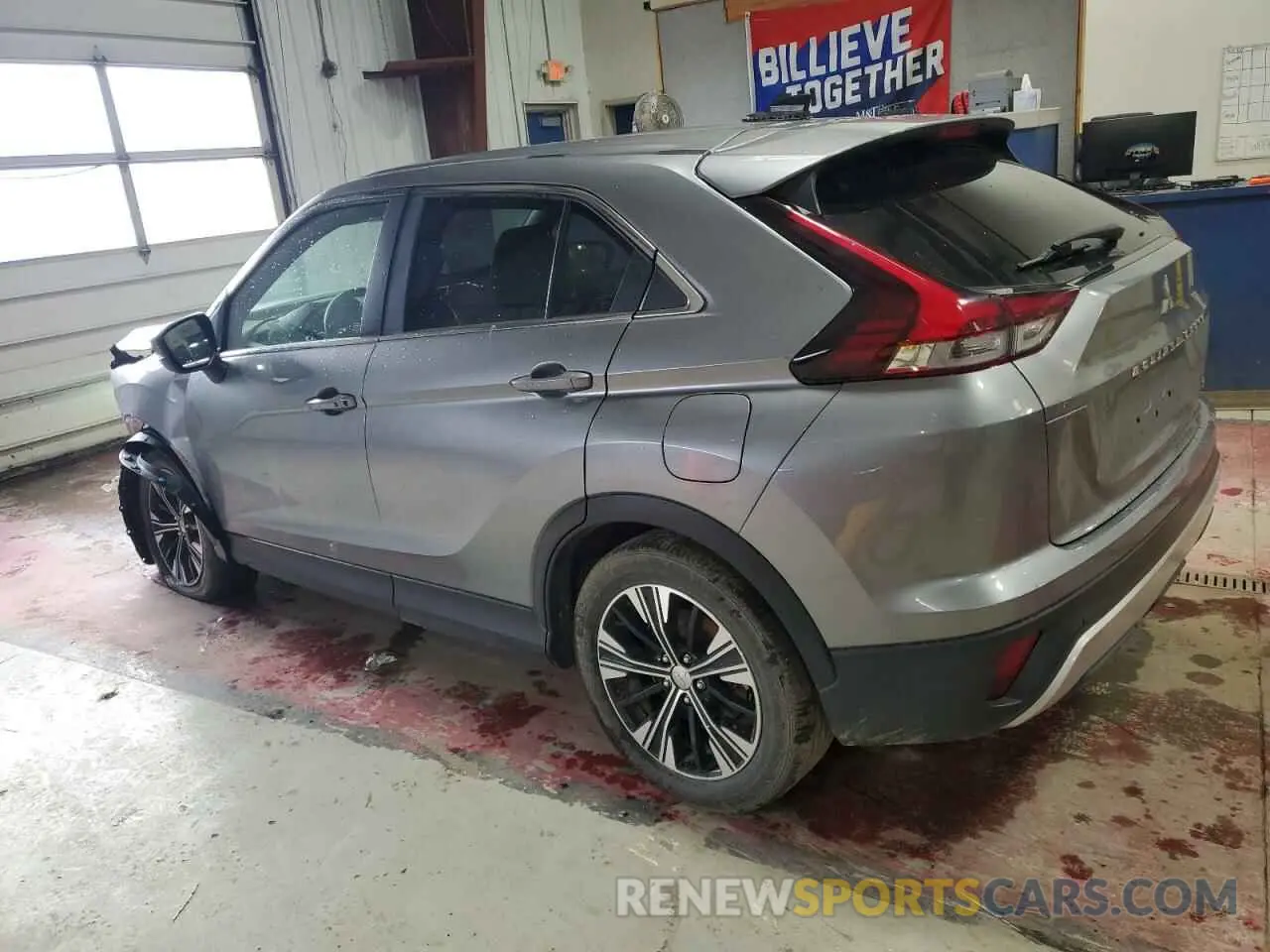2 Фотография поврежденного автомобиля JA4ATWAA5NZ000384 MITSUBISHI ECLIPSE 2022