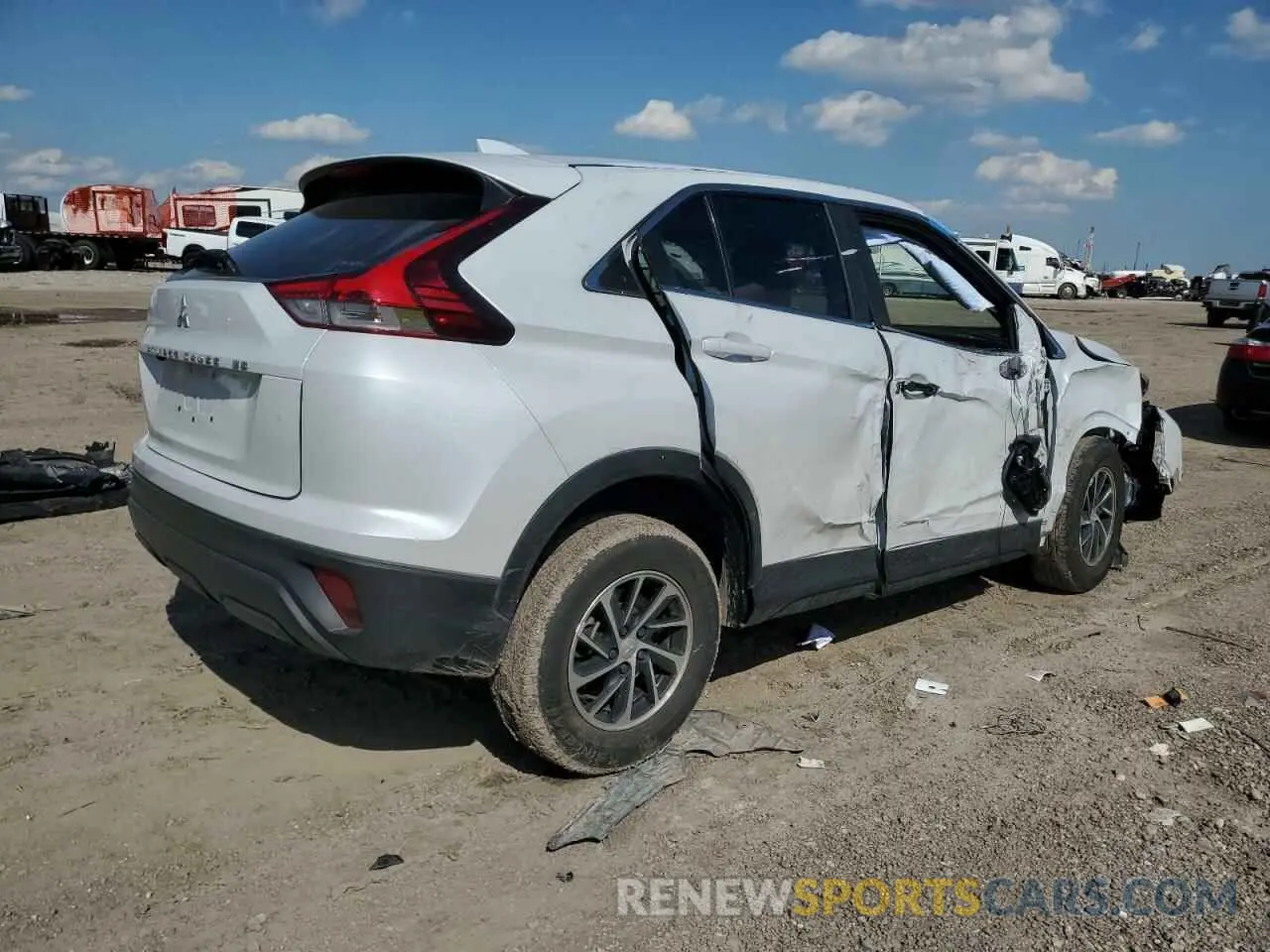 3 Photograph of a damaged car JA4ATUAA3PZ050854 MITSUBISHI ECLIPSE 2023