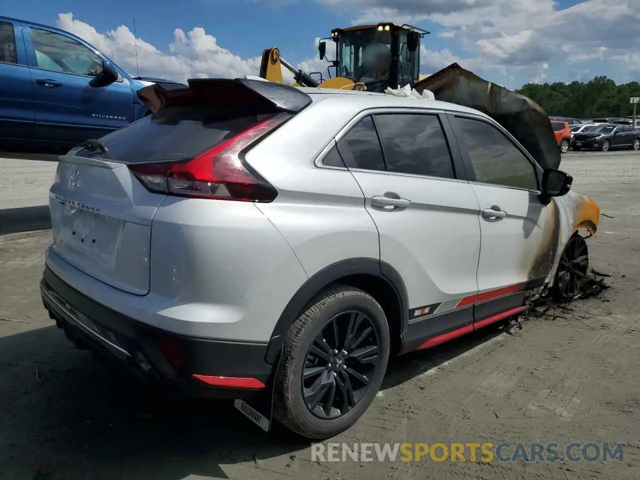 3 Фотография поврежденного автомобиля JA4ATVAA4PZ035737 MITSUBISHI ECLIPSE 2023