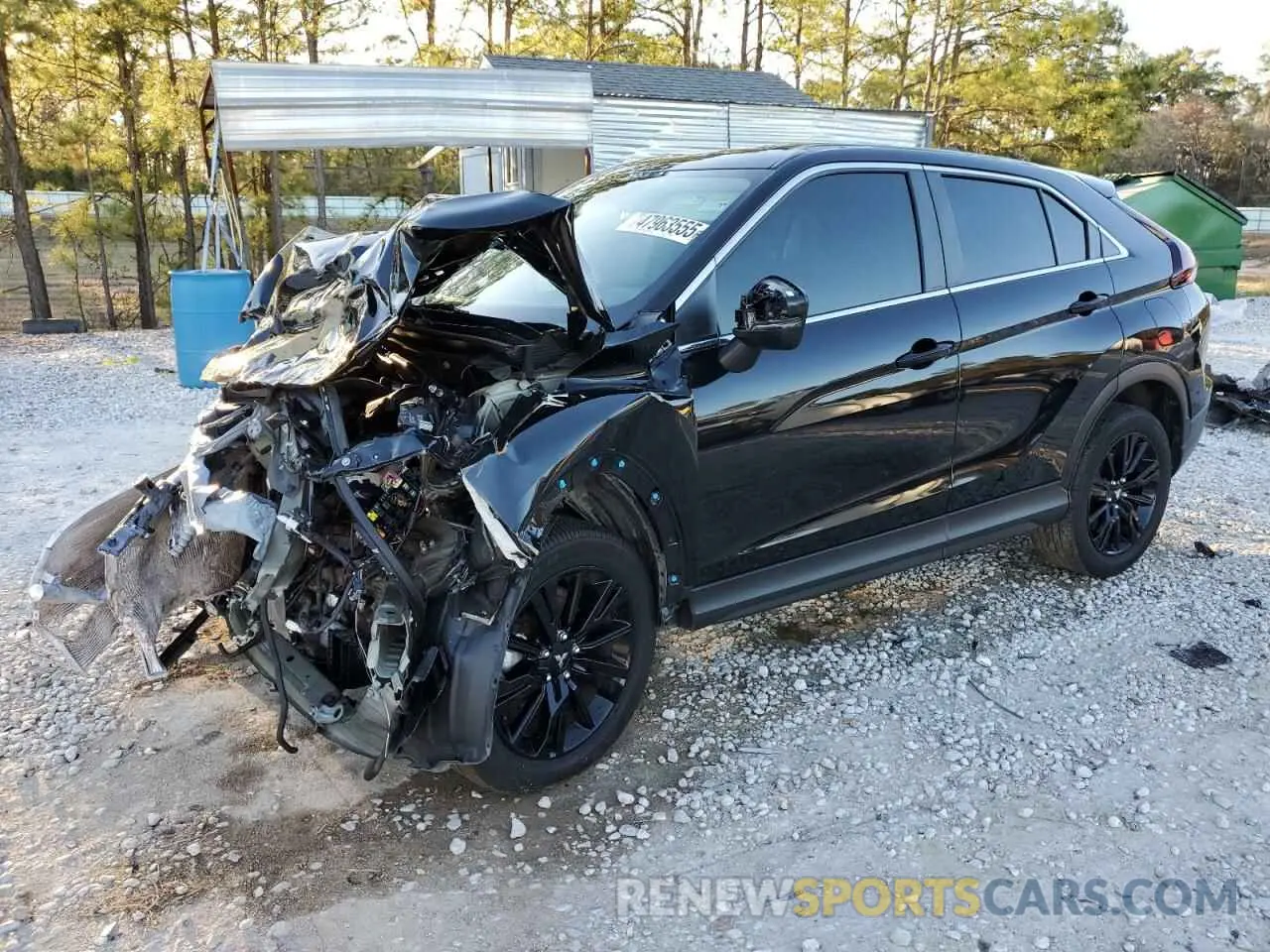 1 Photograph of a damaged car JA4ATVAA7PZ006698 MITSUBISHI ECLIPSE 2023