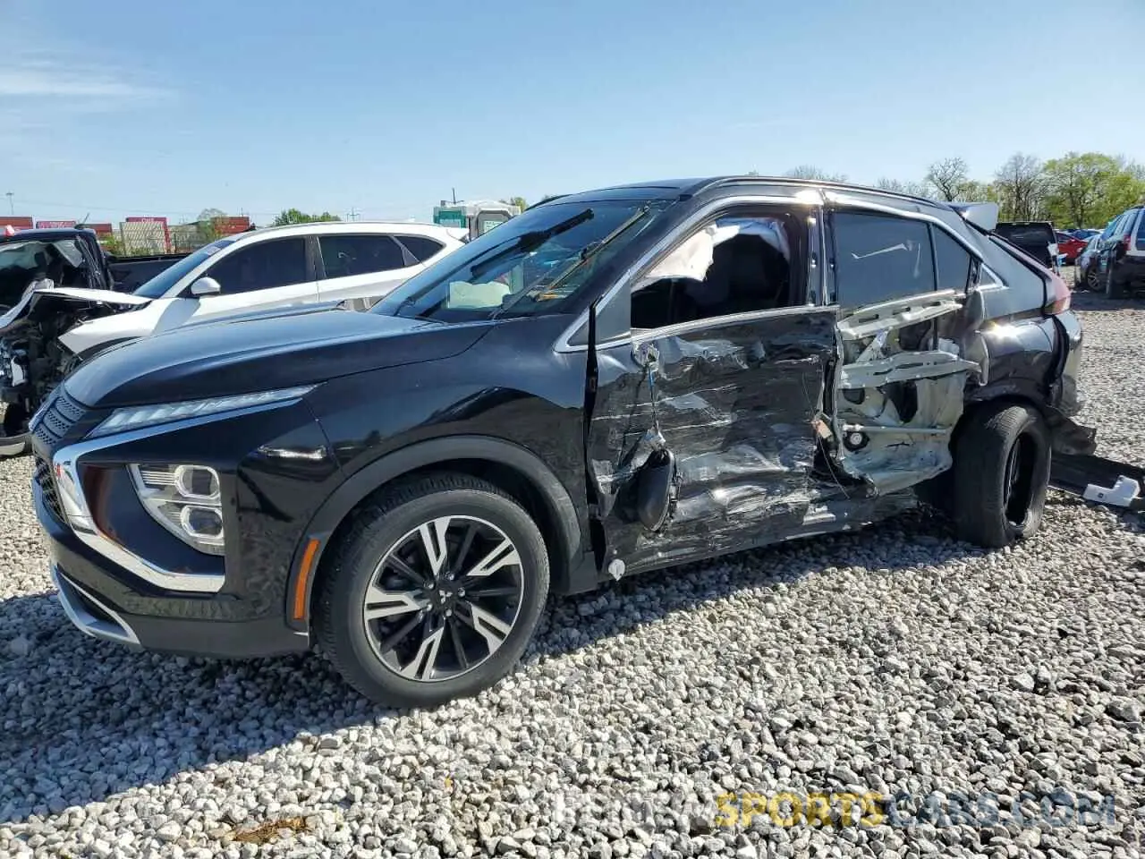 1 Photograph of a damaged car JA4ATWAA2PZ000636 MITSUBISHI ECLIPSE 2023