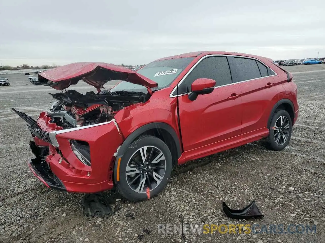1 Фотография поврежденного автомобиля JA4ATWAA4PZ045576 MITSUBISHI ECLIPSE 2023