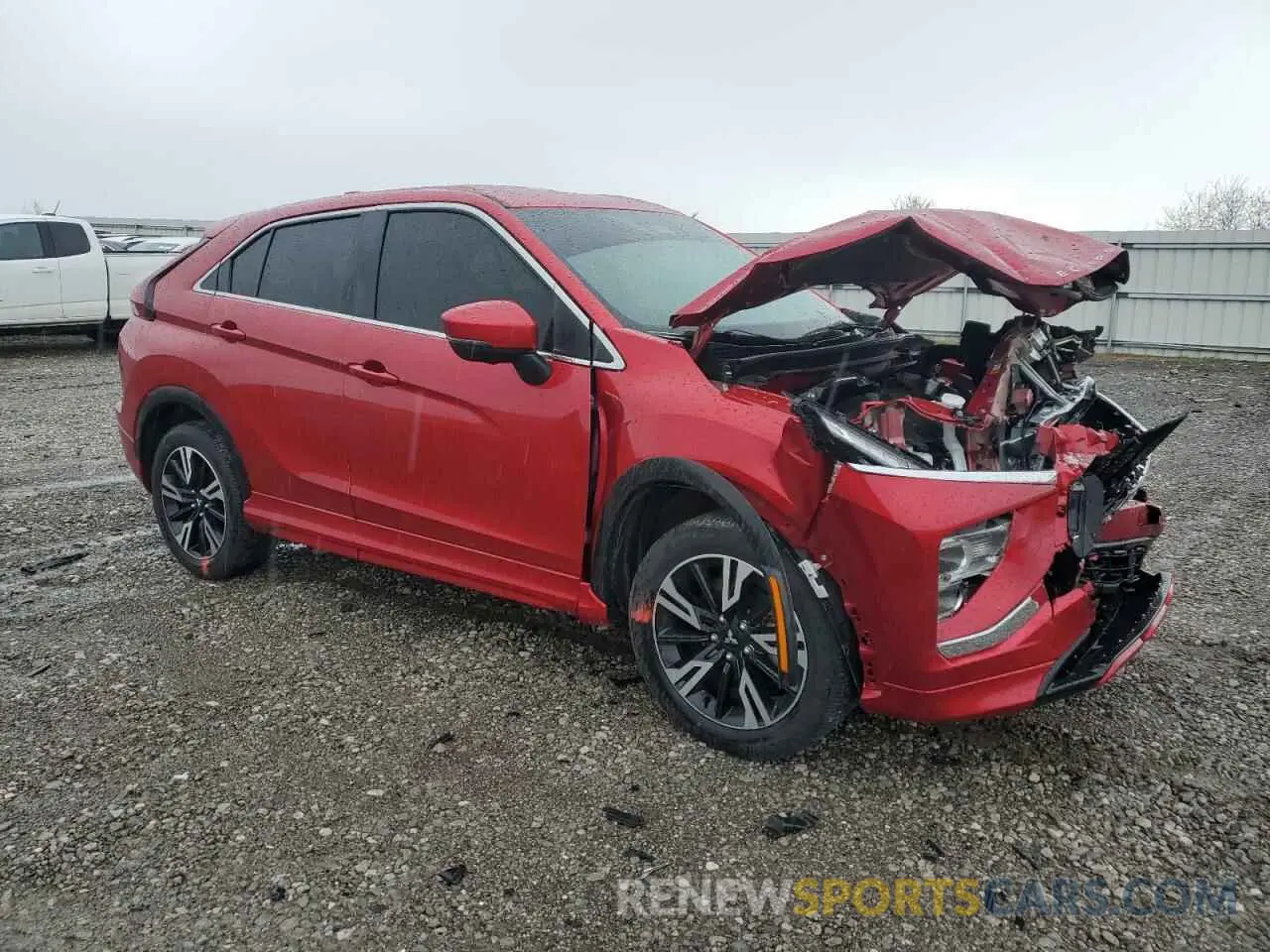 4 Фотография поврежденного автомобиля JA4ATWAA4PZ045576 MITSUBISHI ECLIPSE 2023