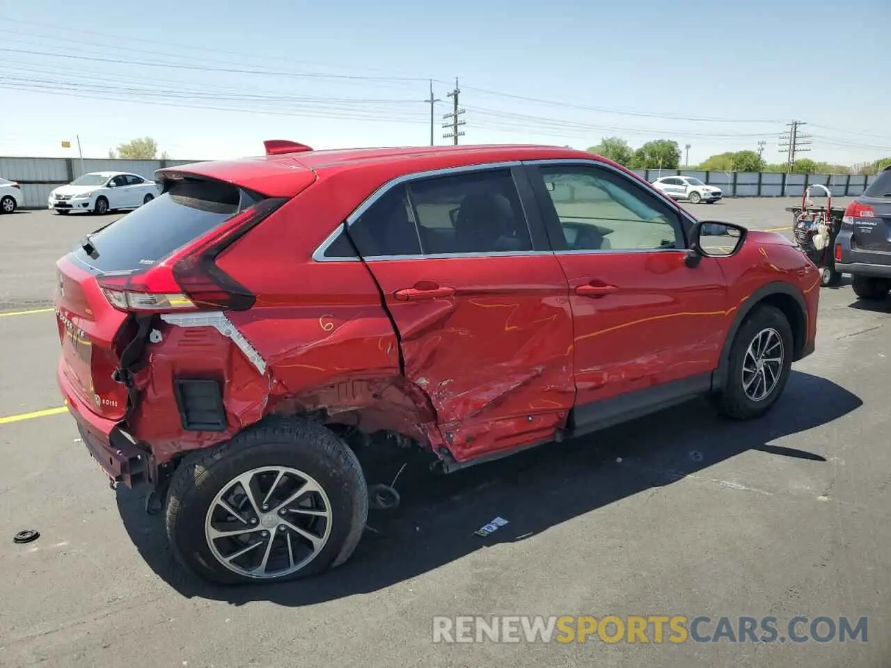 3 Photograph of a damaged car JA4ATUAA7RZ001708 MITSUBISHI ECLIPSE 2024