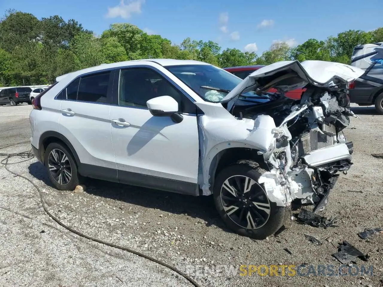 4 Photograph of a damaged car JA4ATWAA6RZ017555 MITSUBISHI ECLIPSE 2024