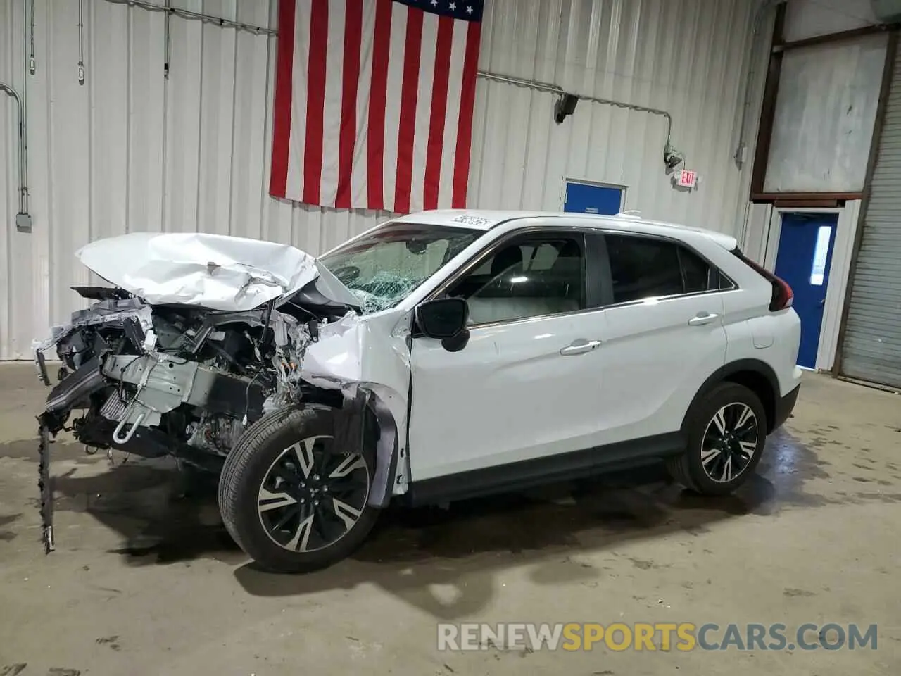 1 Photograph of a damaged car JA4ATWAA7RZ061595 MITSUBISHI ECLIPSE 2024