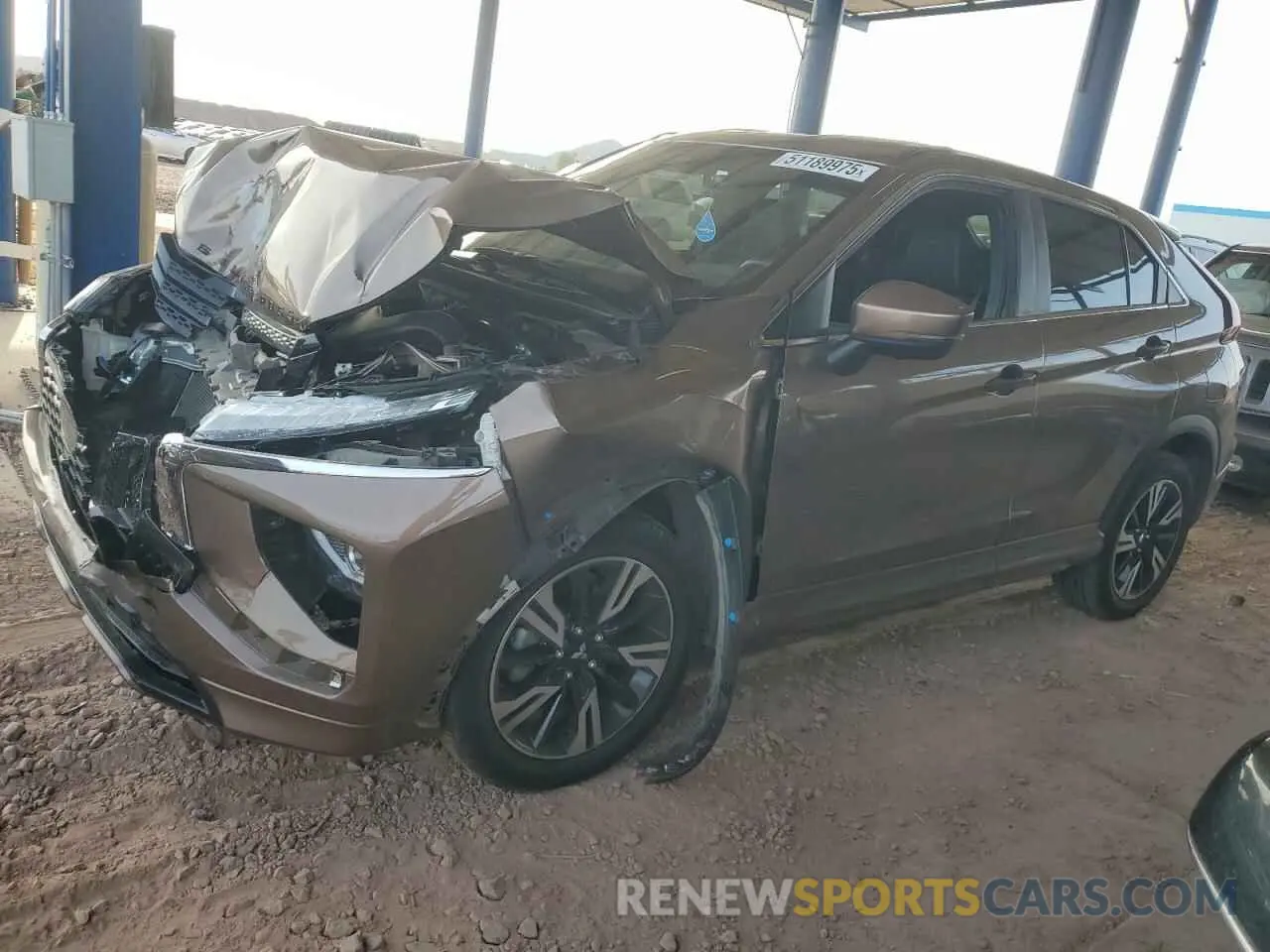 1 Photograph of a damaged car JA4ATWAA8RZ001261 MITSUBISHI ECLIPSE 2024