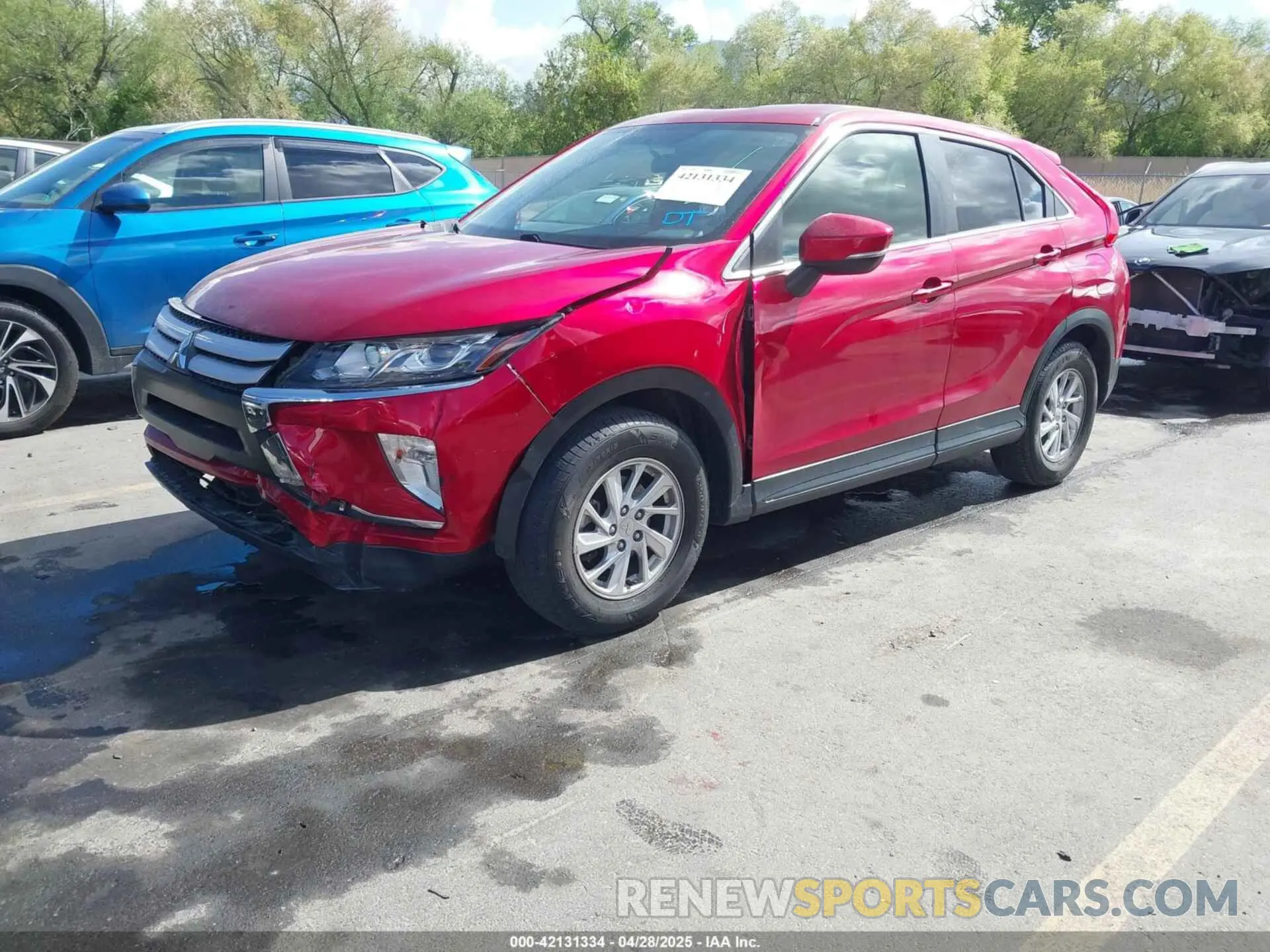 2 Фотография поврежденного автомобиля JA4AS3AA7KZ039698 MITSUBISHI ECLIPSE CROSS 2019