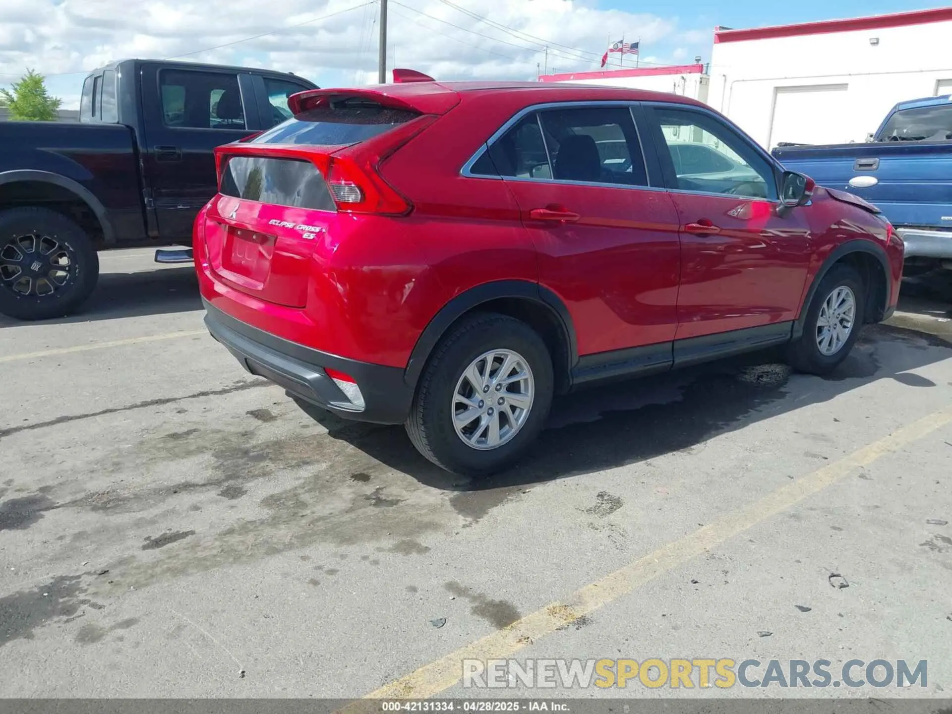 4 Фотография поврежденного автомобиля JA4AS3AA7KZ039698 MITSUBISHI ECLIPSE CROSS 2019