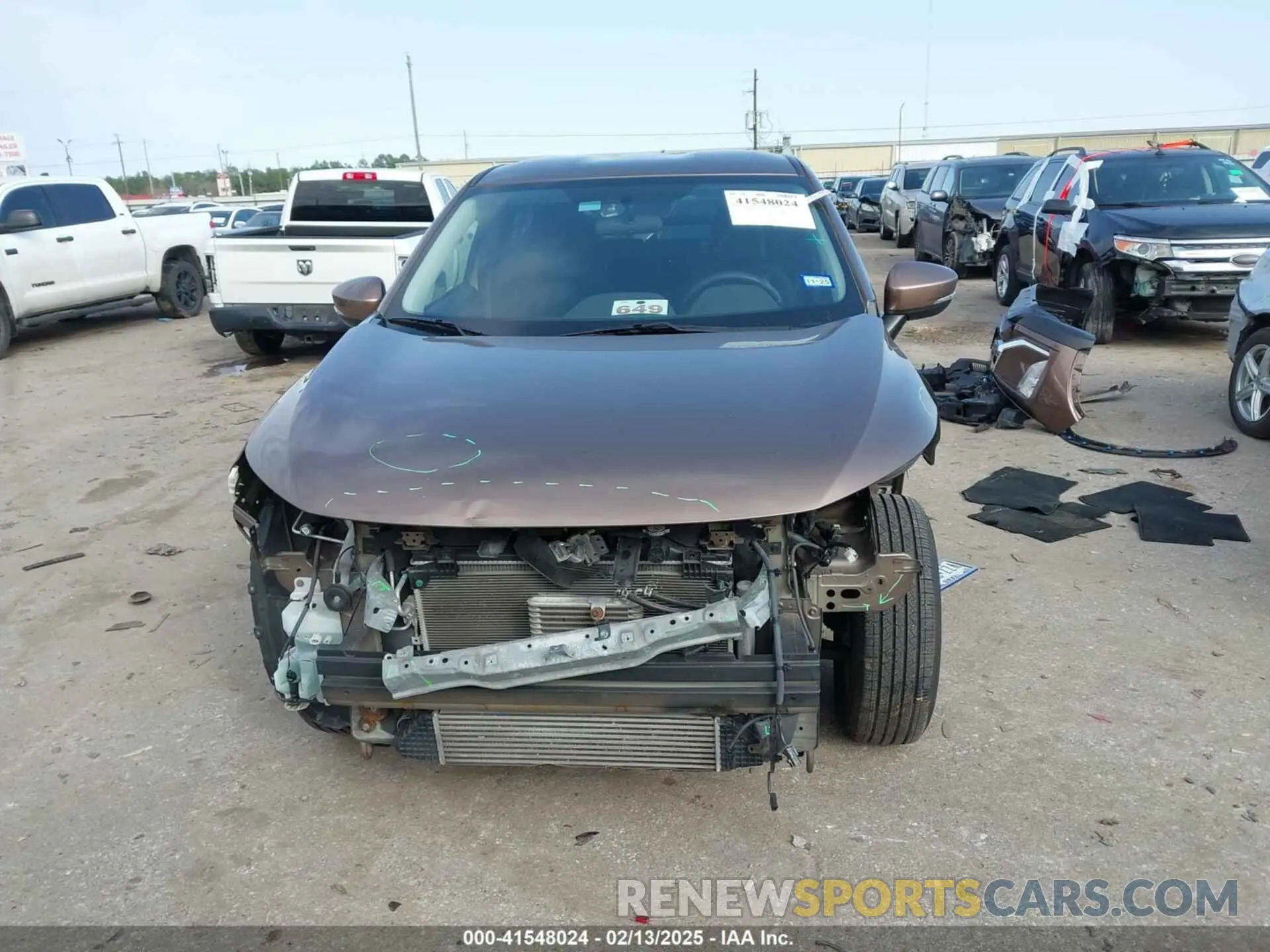 13 Фотография поврежденного автомобиля JA4AT3AA0KZ003039 MITSUBISHI ECLIPSE CROSS 2019