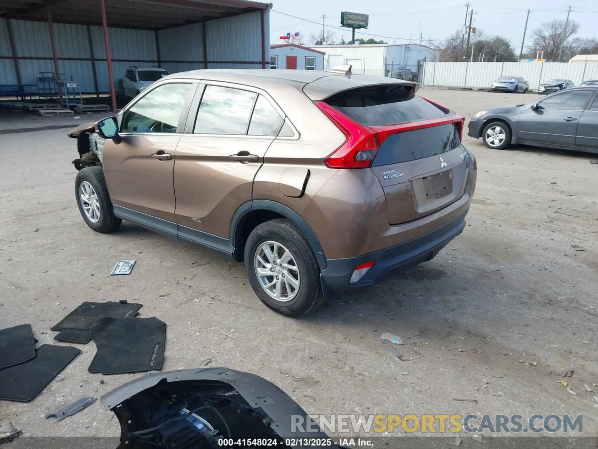 3 Фотография поврежденного автомобиля JA4AT3AA0KZ003039 MITSUBISHI ECLIPSE CROSS 2019