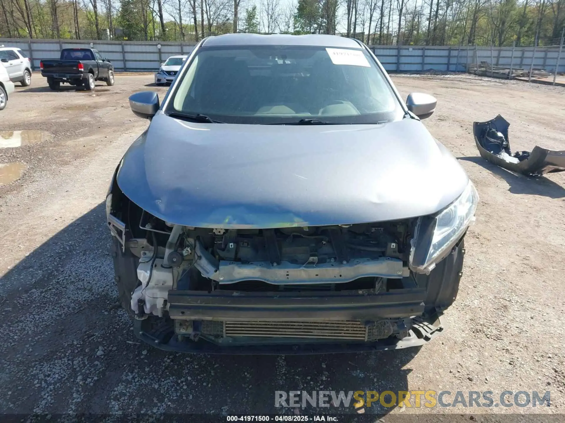 6 Photograph of a damaged car JA4AT3AA2KZ015399 MITSUBISHI ECLIPSE CROSS 2019