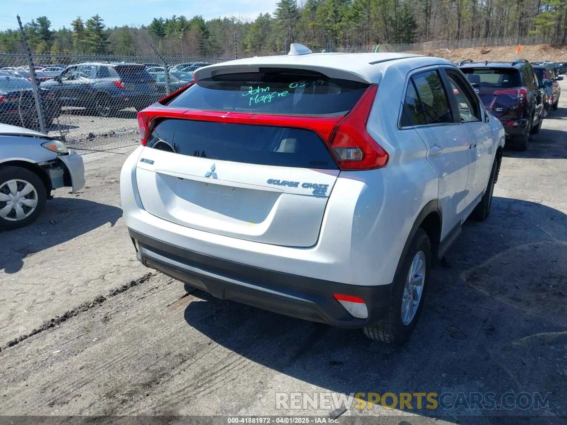 4 Photograph of a damaged car JA4AT3AA5KZ040409 MITSUBISHI ECLIPSE CROSS 2019