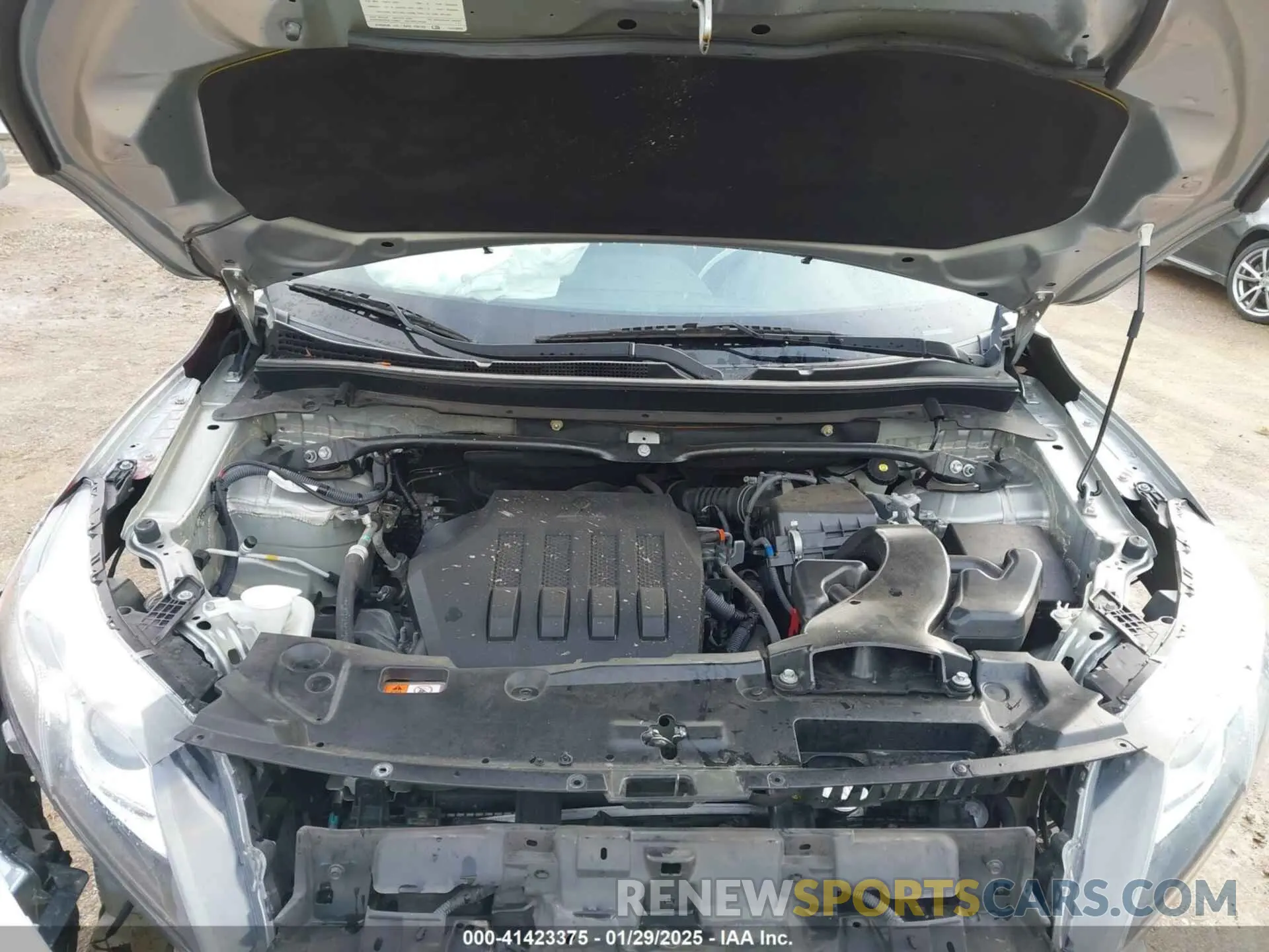 10 Photograph of a damaged car JA4AT3AAXKZ035142 MITSUBISHI ECLIPSE CROSS 2019