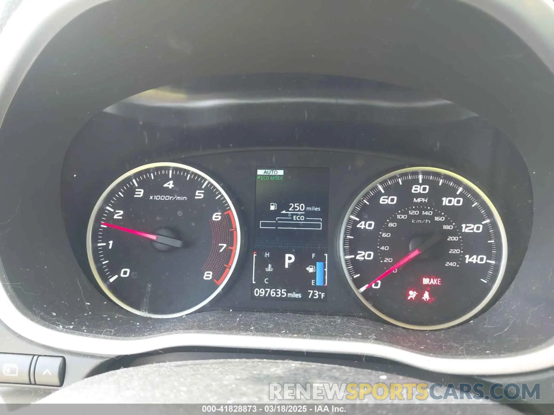 7 Photograph of a damaged car JA4AT4AA3KZ031956 MITSUBISHI ECLIPSE CROSS 2019