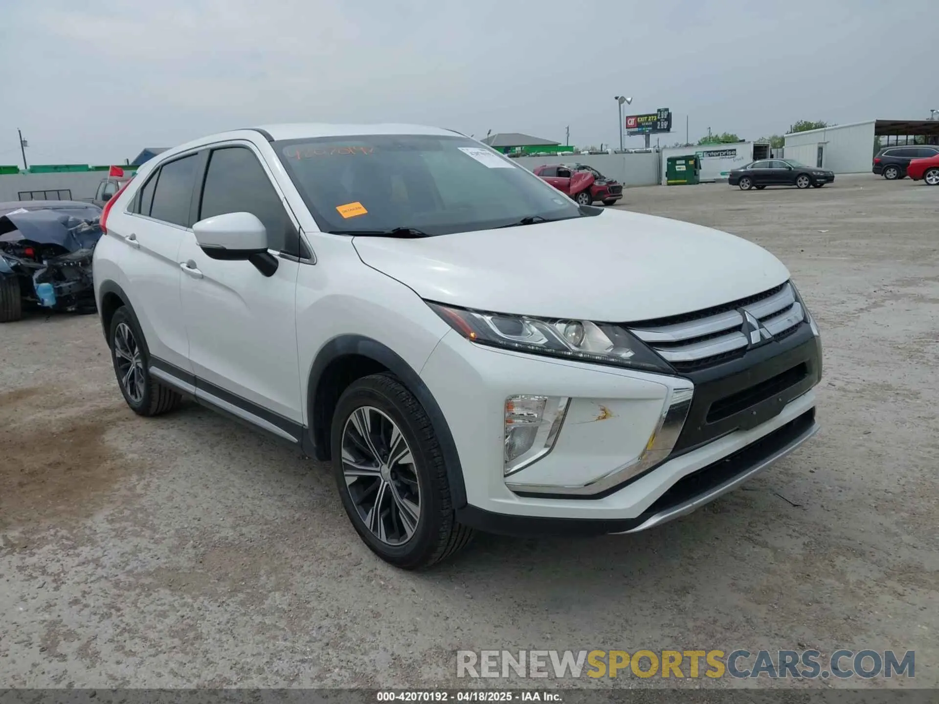1 Фотография поврежденного автомобиля JA4AT5AA0KZ016417 MITSUBISHI ECLIPSE CROSS 2019