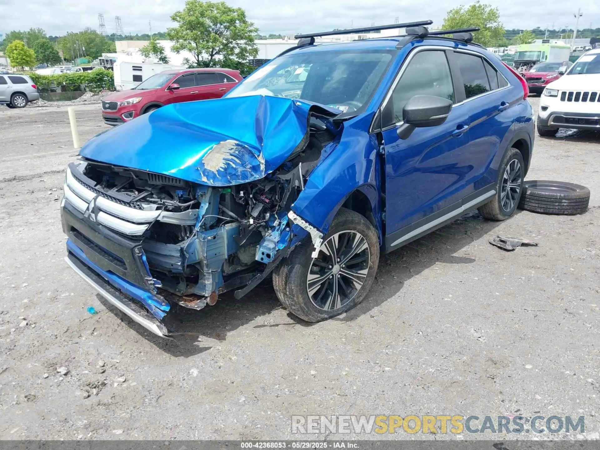 2 Photograph of a damaged car JA4AT5AA0KZ024307 MITSUBISHI ECLIPSE CROSS 2019