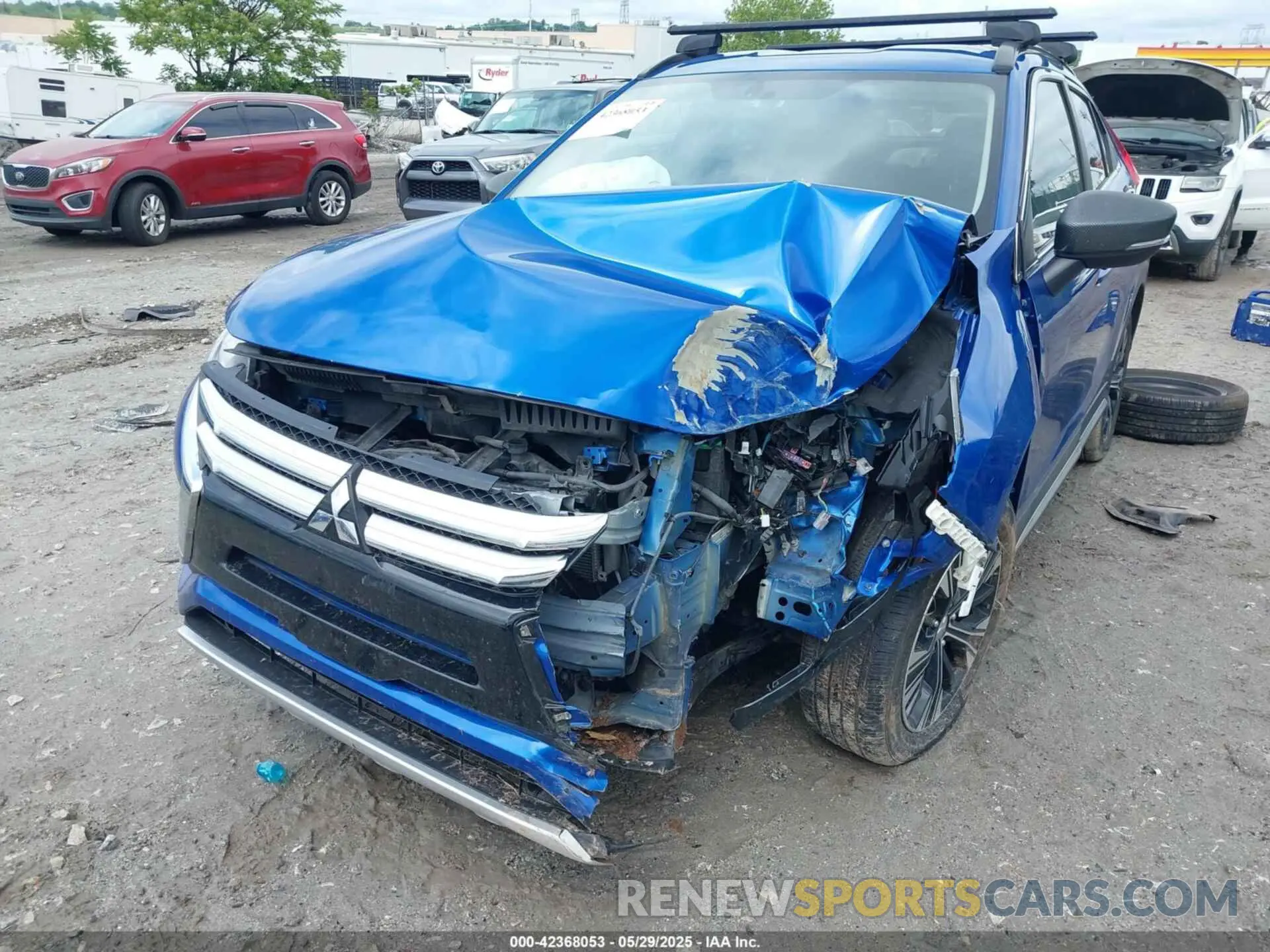 6 Photograph of a damaged car JA4AT5AA0KZ024307 MITSUBISHI ECLIPSE CROSS 2019