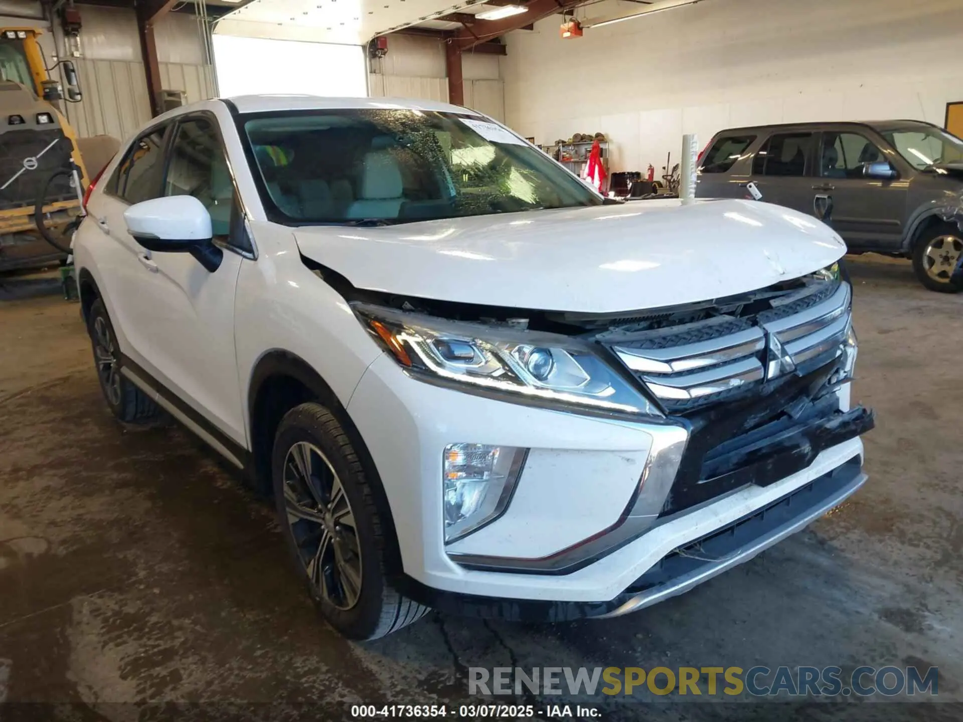 1 Photograph of a damaged car JA4AT5AA4KZ004822 MITSUBISHI ECLIPSE CROSS 2019
