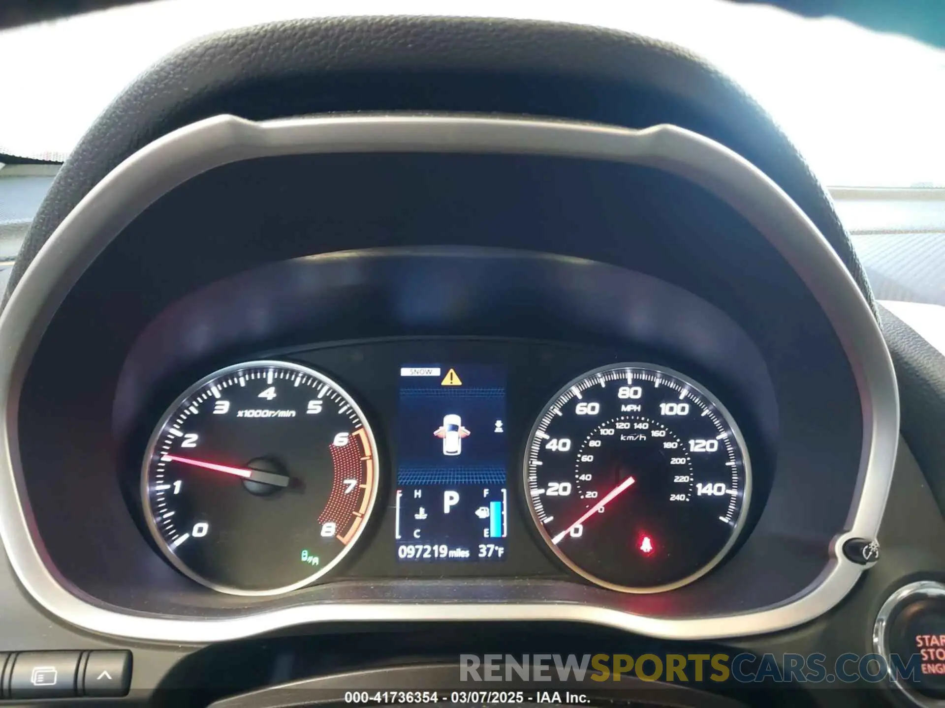 7 Photograph of a damaged car JA4AT5AA4KZ004822 MITSUBISHI ECLIPSE CROSS 2019