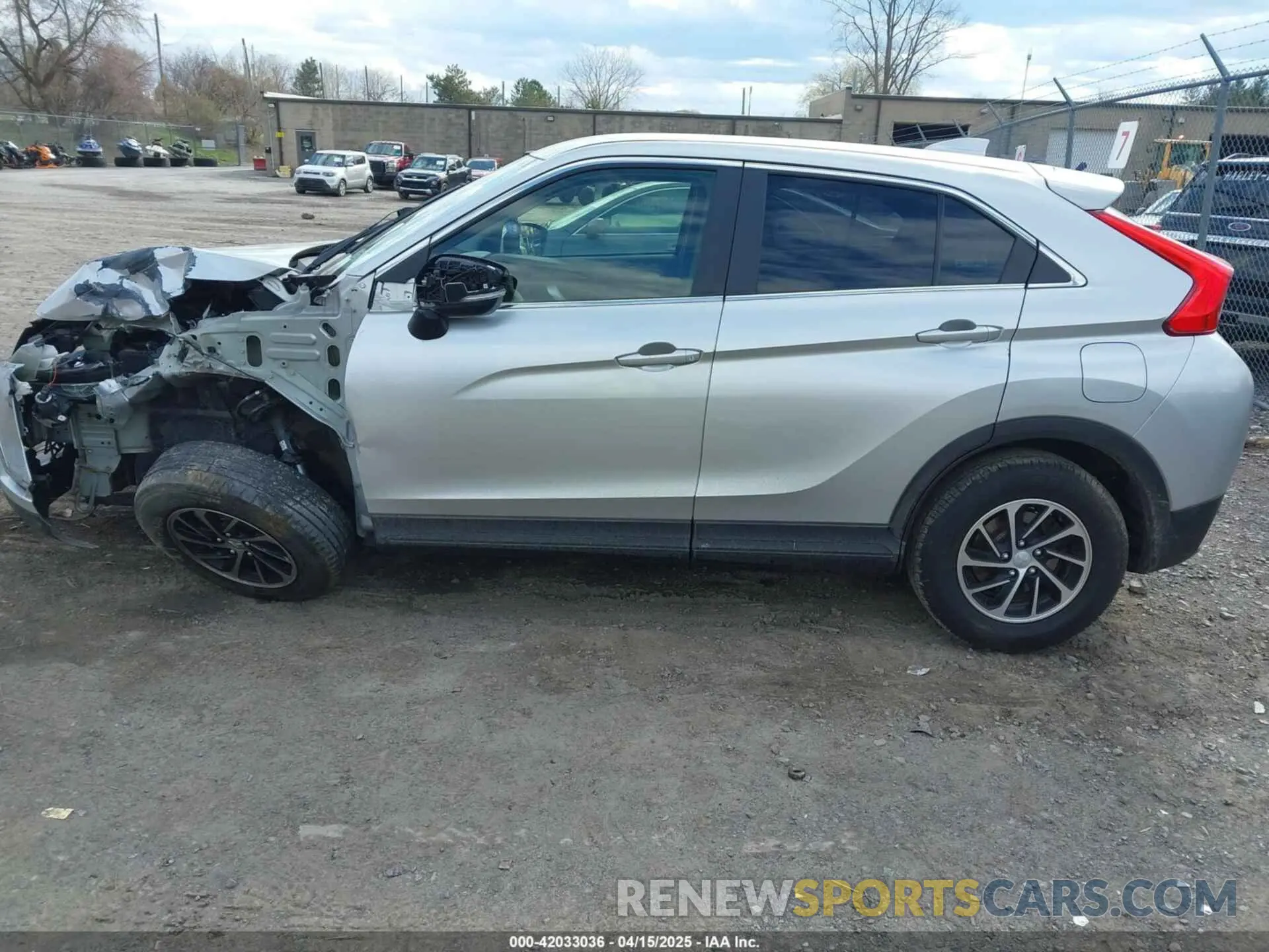 14 Photograph of a damaged car JA4AS3AA1LZ031484 MITSUBISHI ECLIPSE CROSS 2020