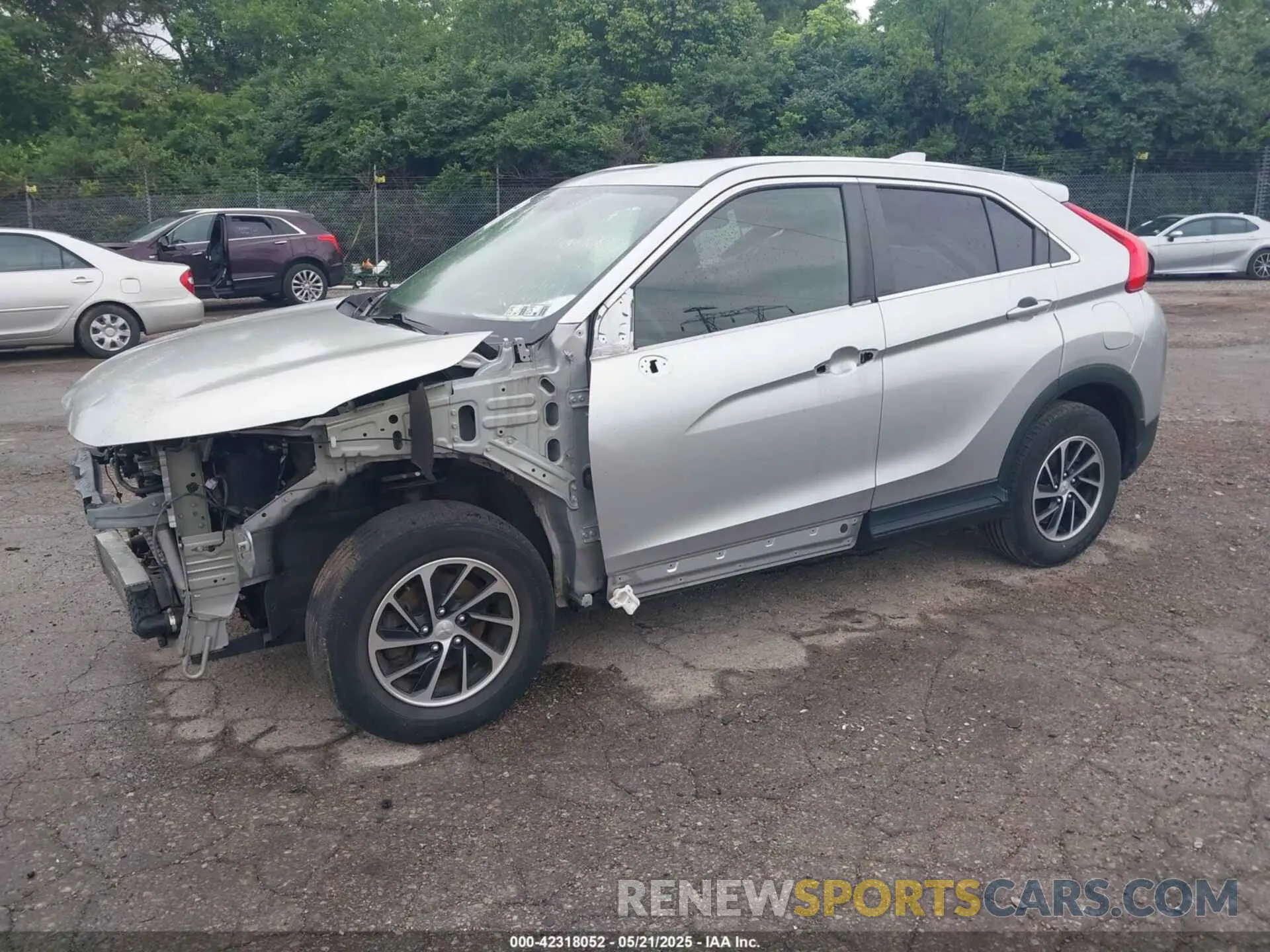 2 Photograph of a damaged car JA4AS3AA2LZ022177 MITSUBISHI ECLIPSE CROSS 2020