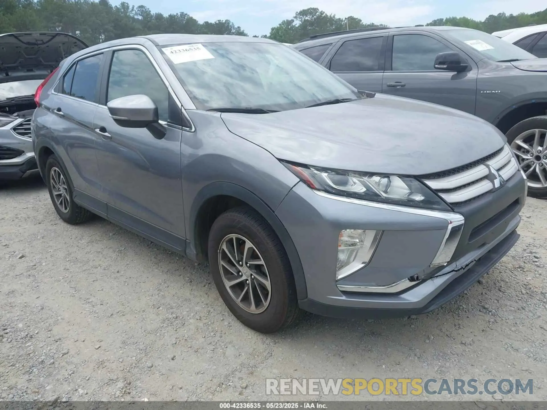 1 Photograph of a damaged car JA4AS3AAXLZ009273 MITSUBISHI ECLIPSE CROSS 2020