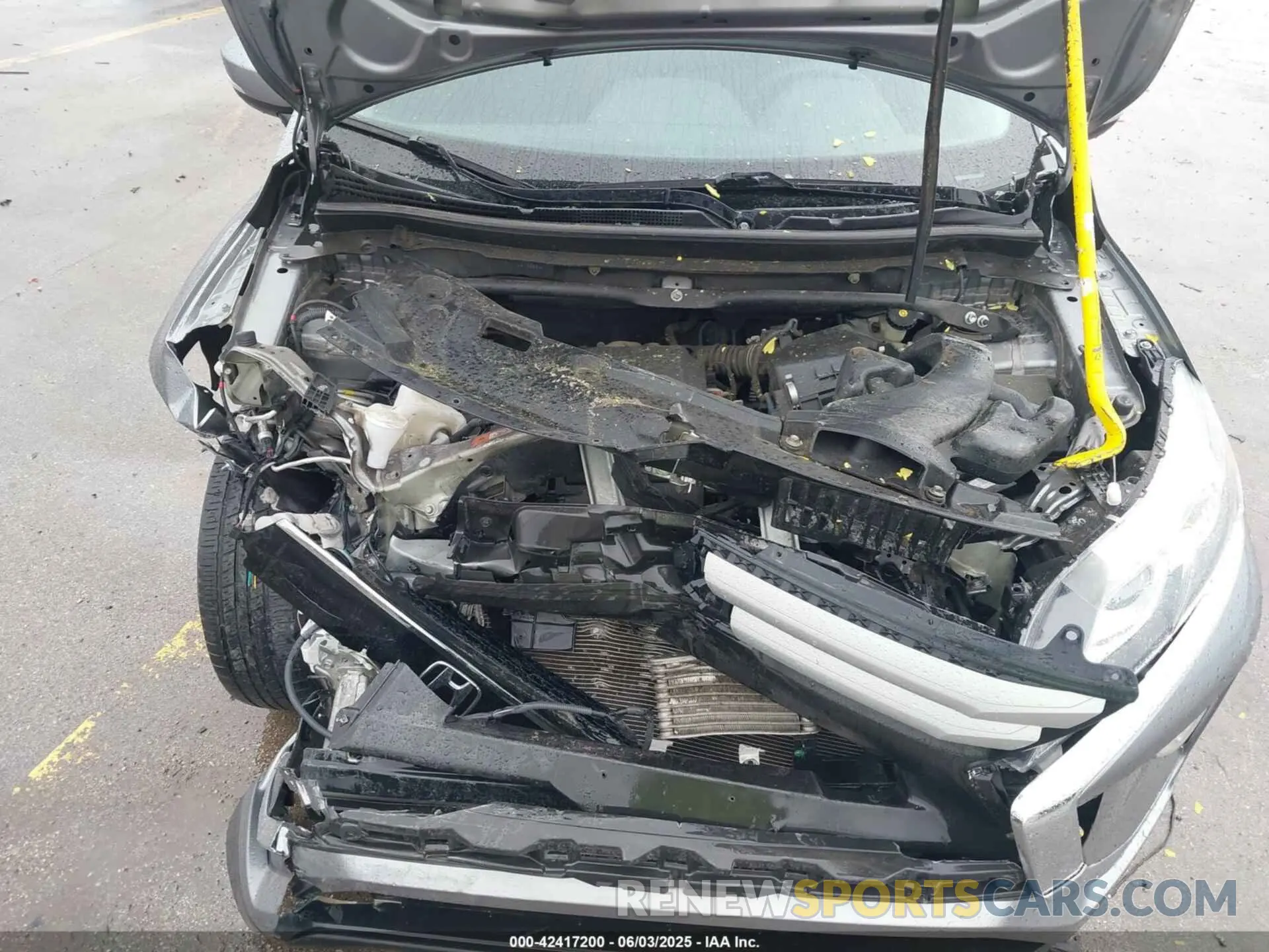 10 Photograph of a damaged car JA4AS3AAXLZ035534 MITSUBISHI ECLIPSE CROSS 2020