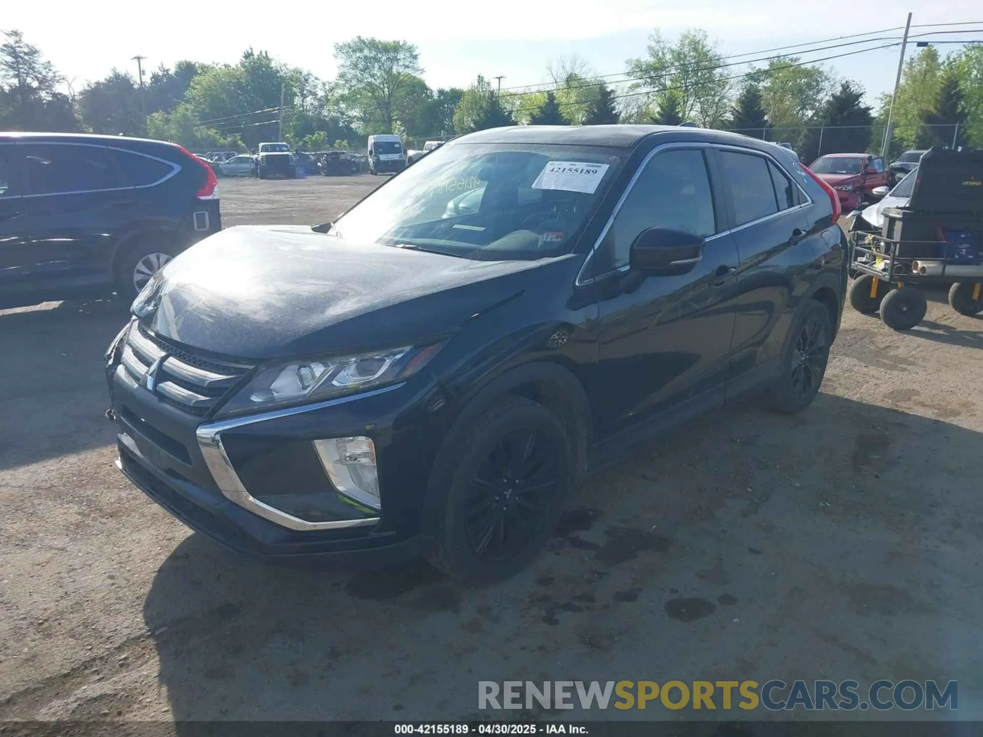 2 Photograph of a damaged car JA4AS4AA4LZ015141 MITSUBISHI ECLIPSE CROSS 2020