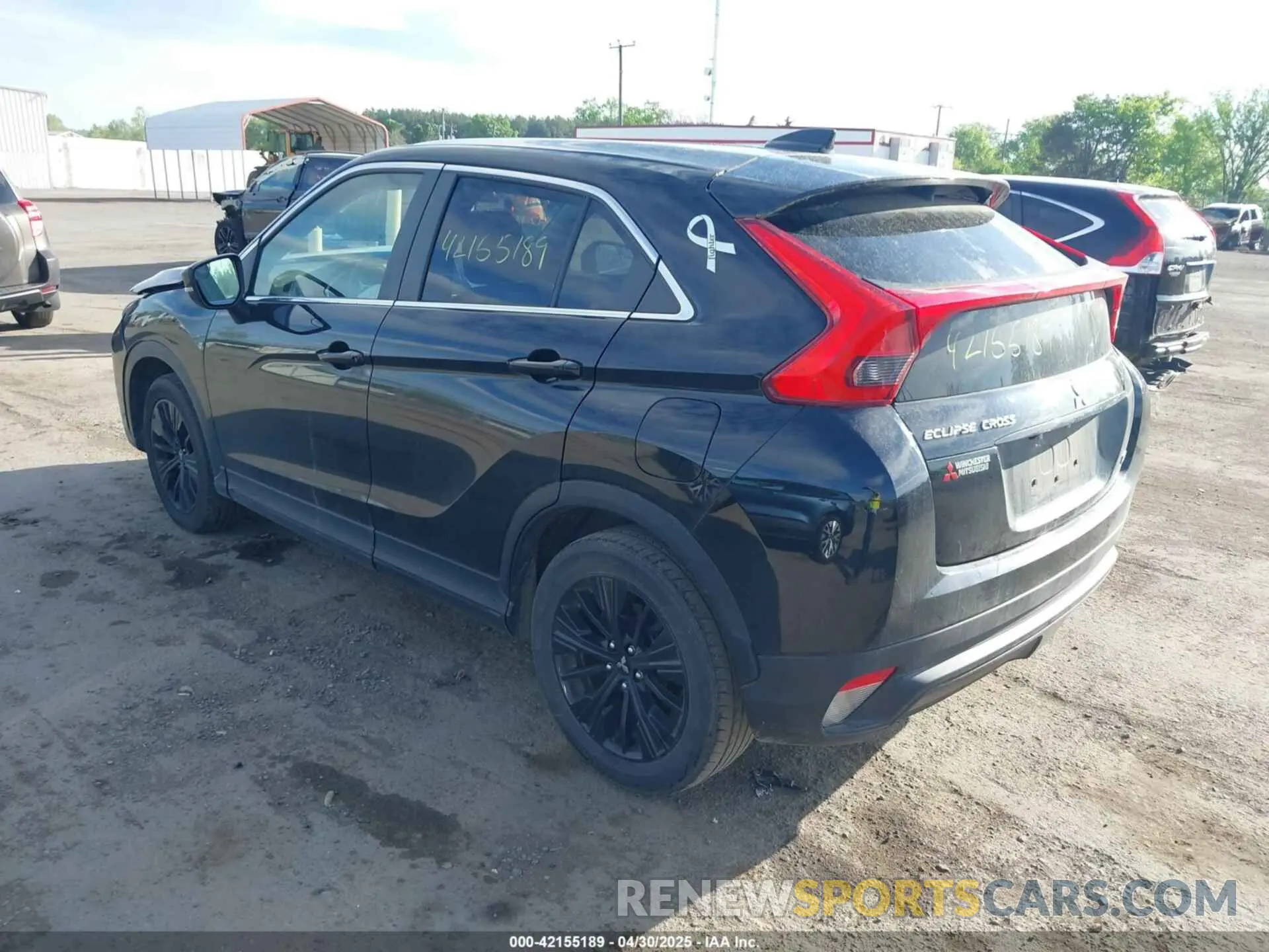 3 Photograph of a damaged car JA4AS4AA4LZ015141 MITSUBISHI ECLIPSE CROSS 2020