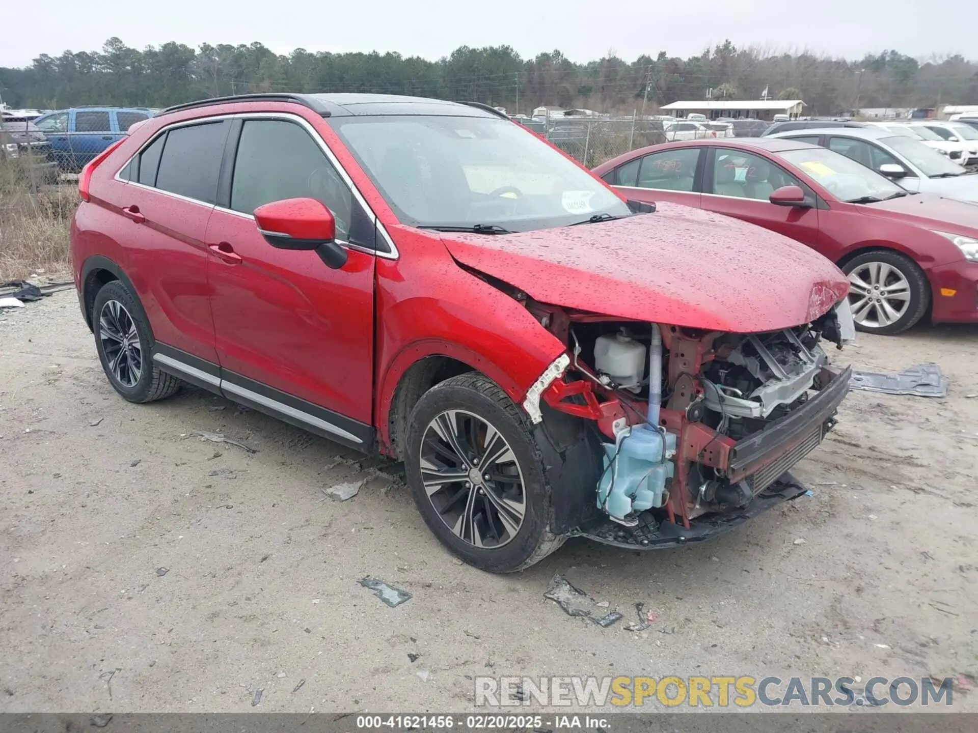 1 Photograph of a damaged car JA4AS5AA0LZ032475 MITSUBISHI ECLIPSE CROSS 2020