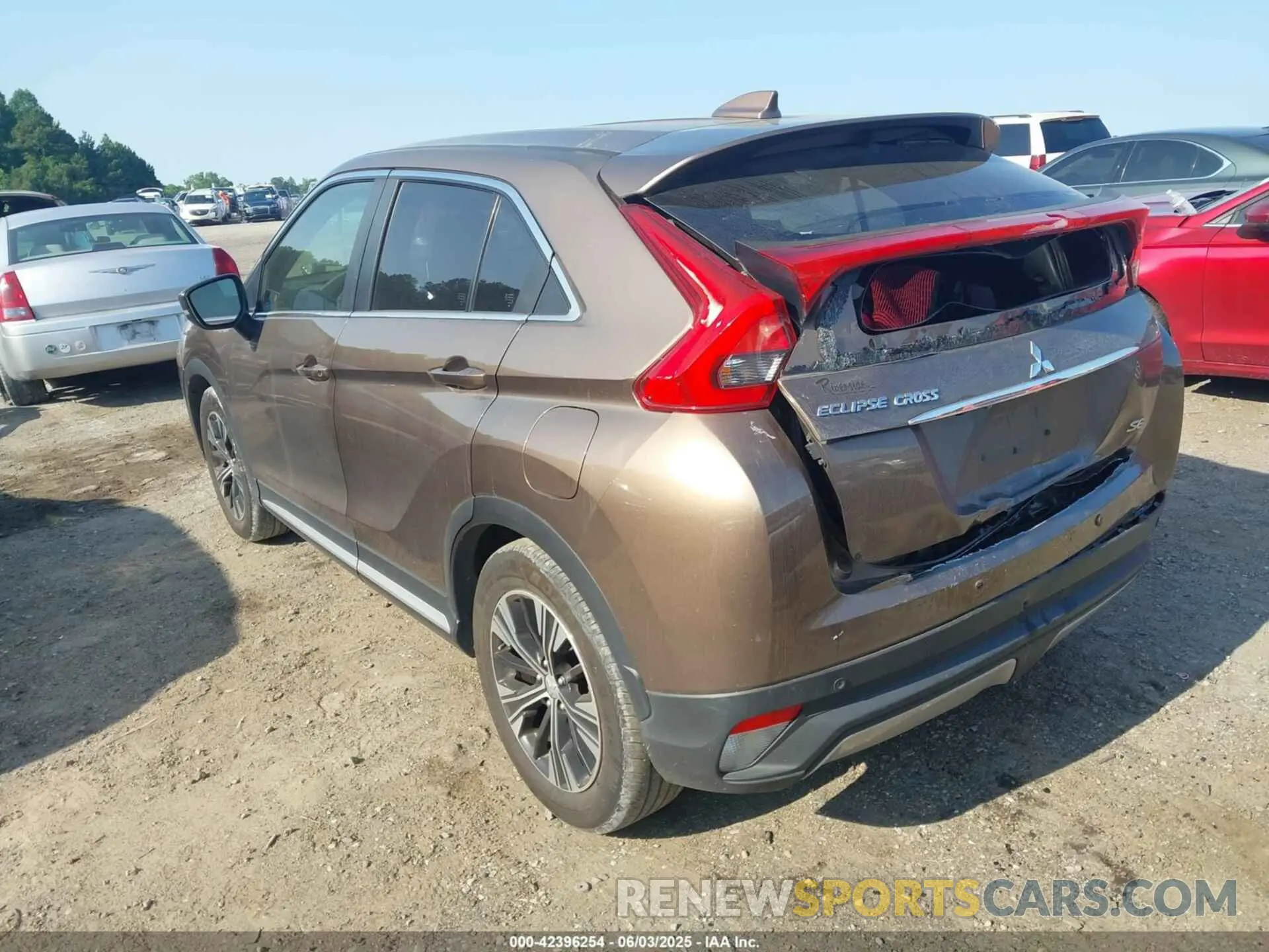 3 Photograph of a damaged car JA4AS5AA3LZ002452 MITSUBISHI ECLIPSE CROSS 2020