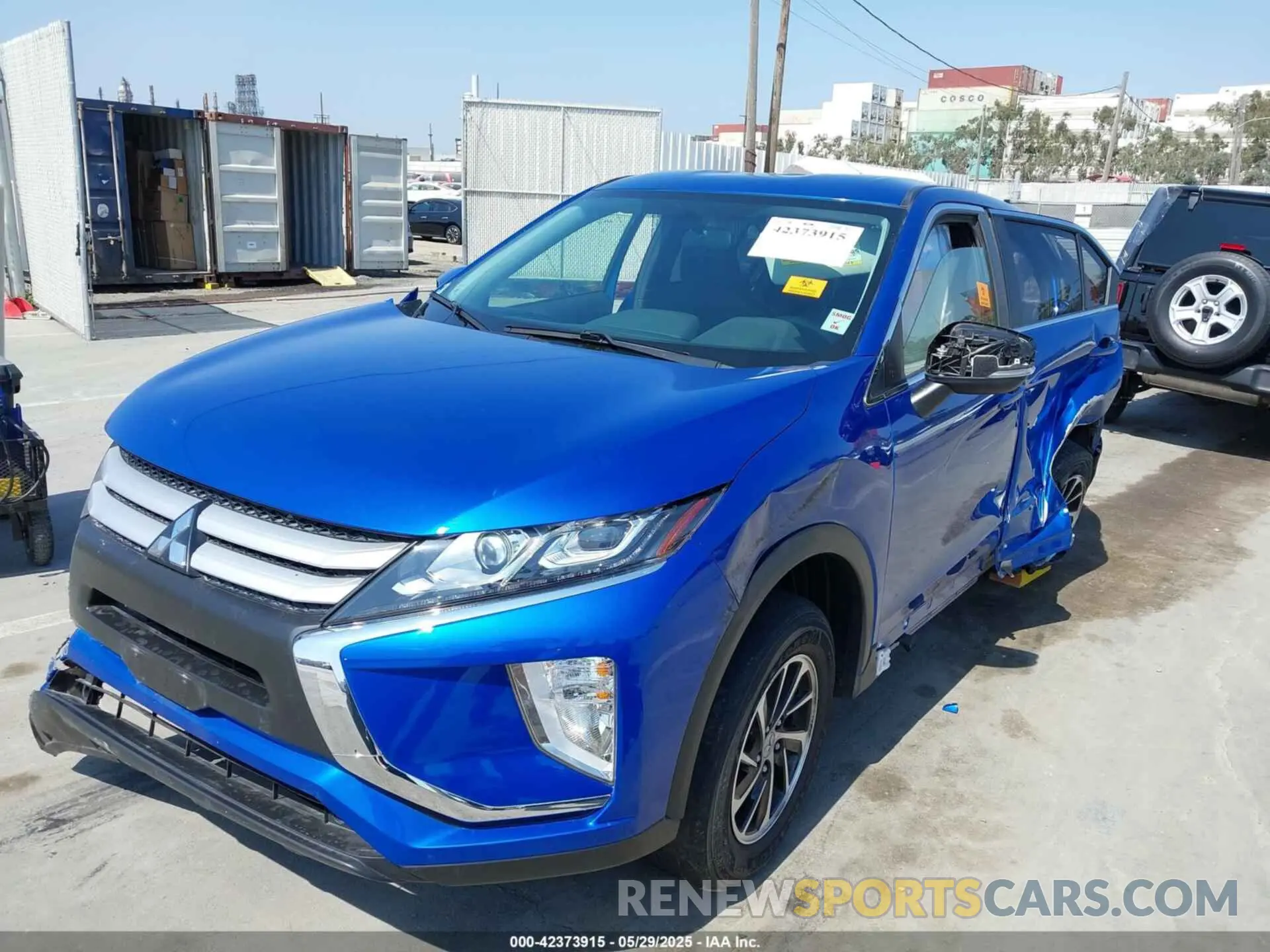 2 Photograph of a damaged car JA4AT3AA9LZ035442 MITSUBISHI ECLIPSE CROSS 2020