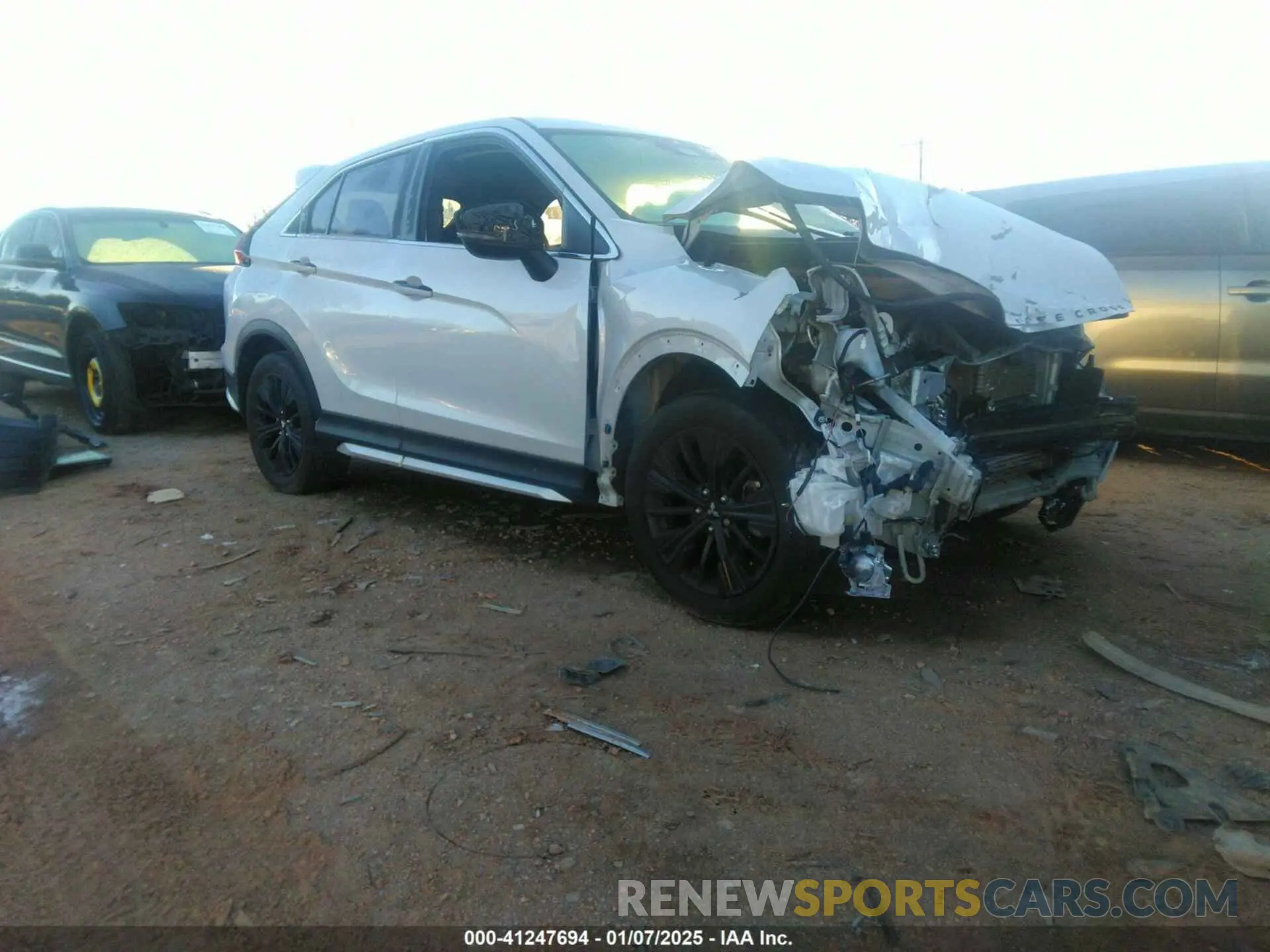 1 Photograph of a damaged car JA4ASVAA4NZ028416 MITSUBISHI ECLIPSE CROSS 2022